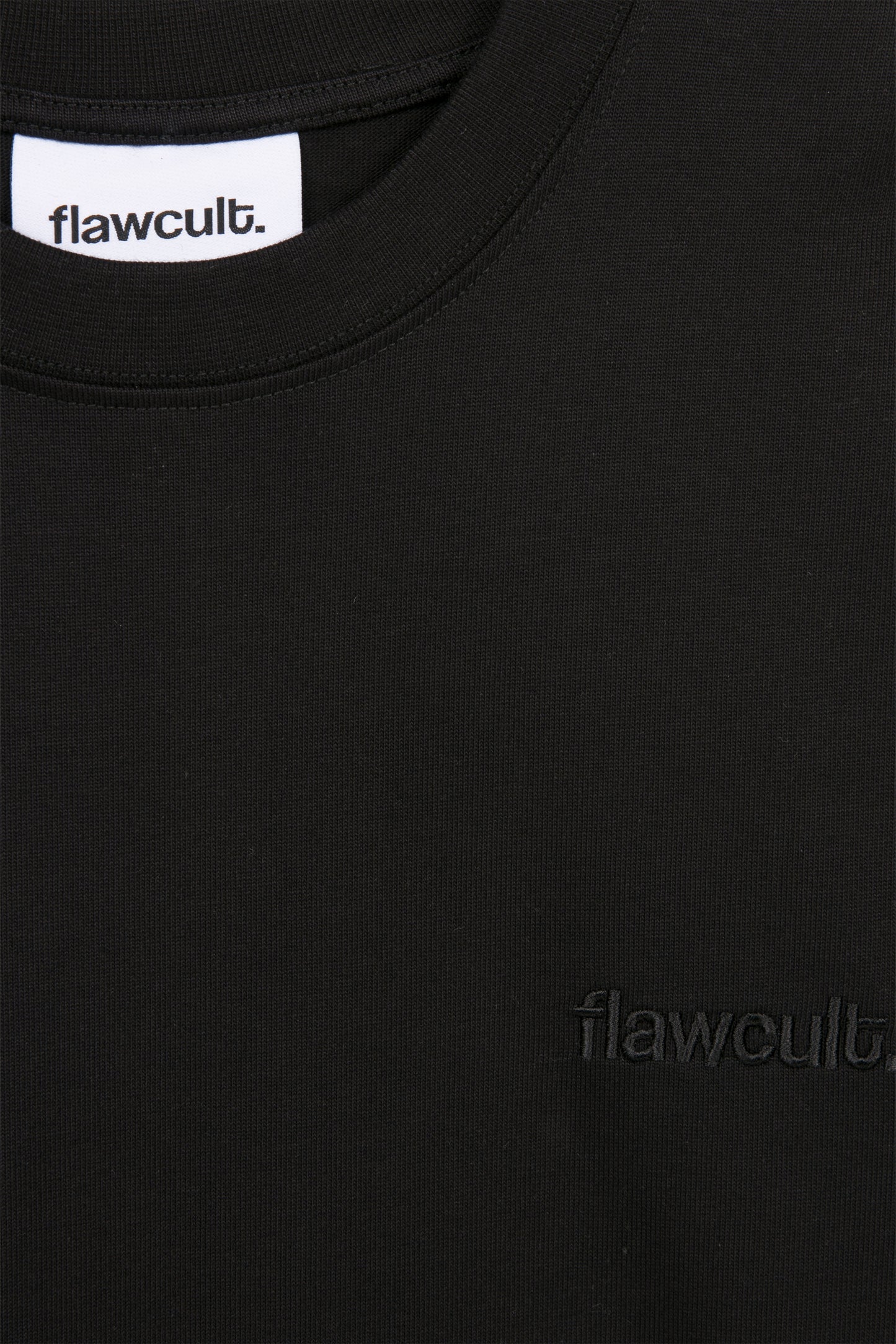 Flawcult Basic Black Tee