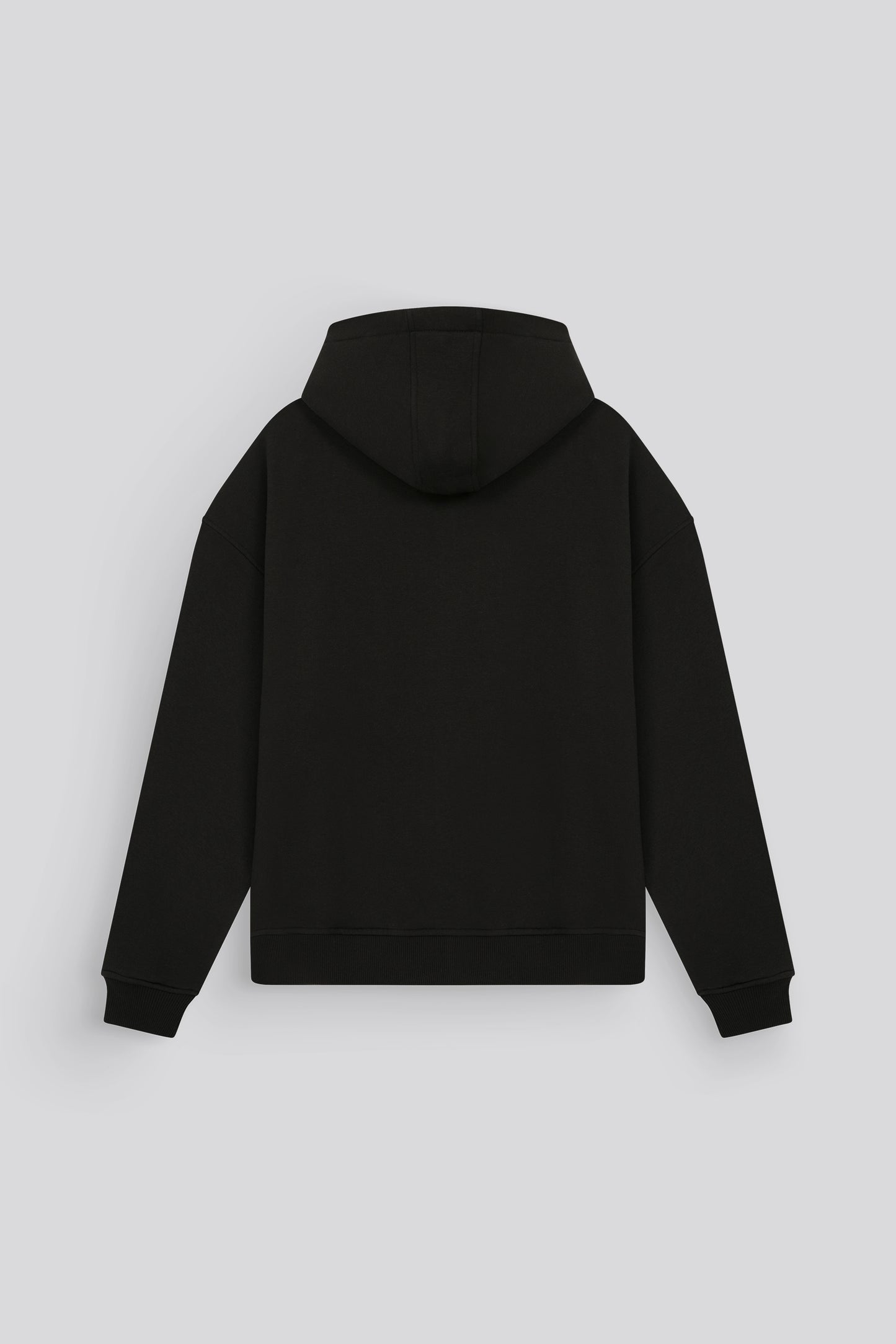 Basic Black Zip Hoodie