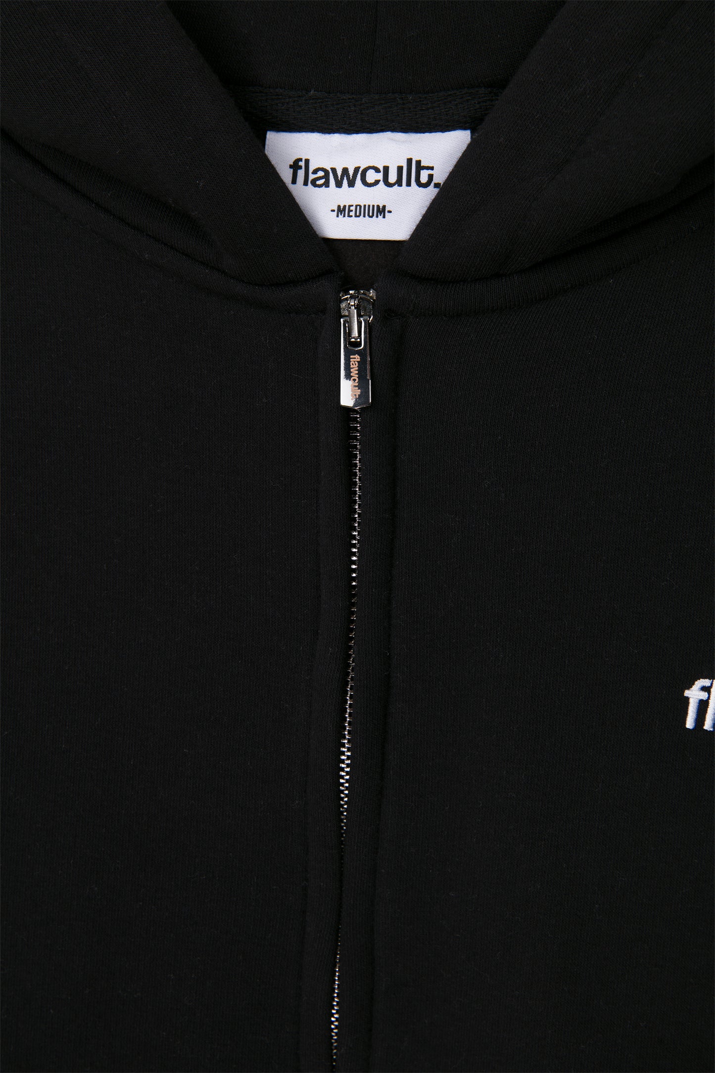 Basic Black Zip Hoodie