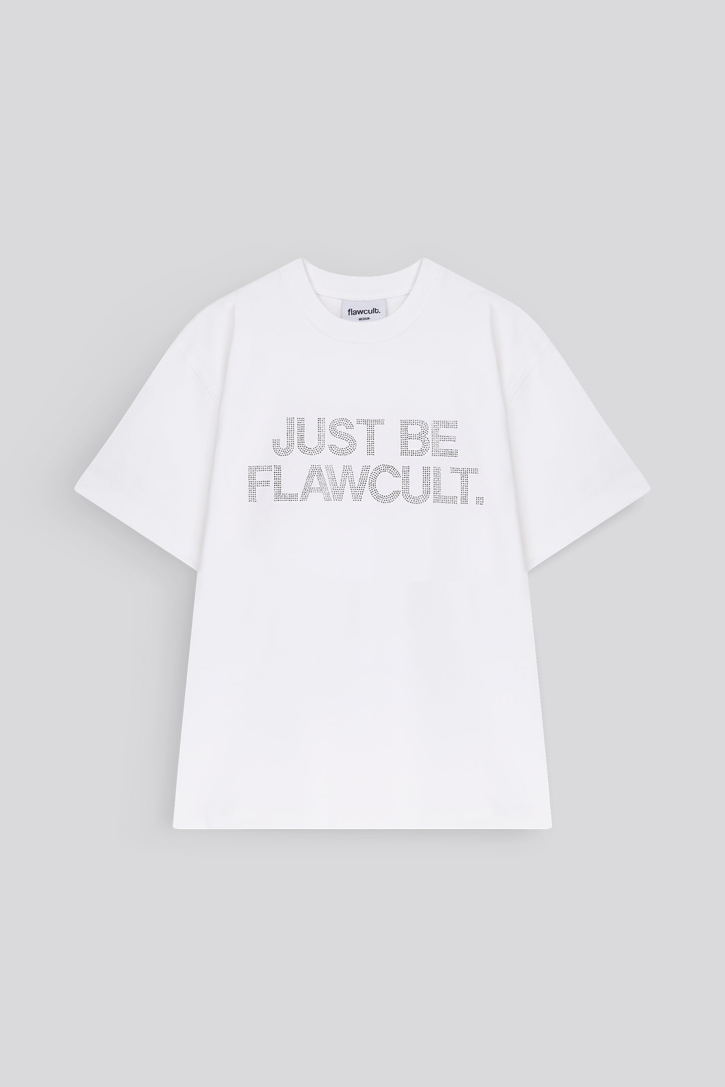 Just Be Flawcult White Tee