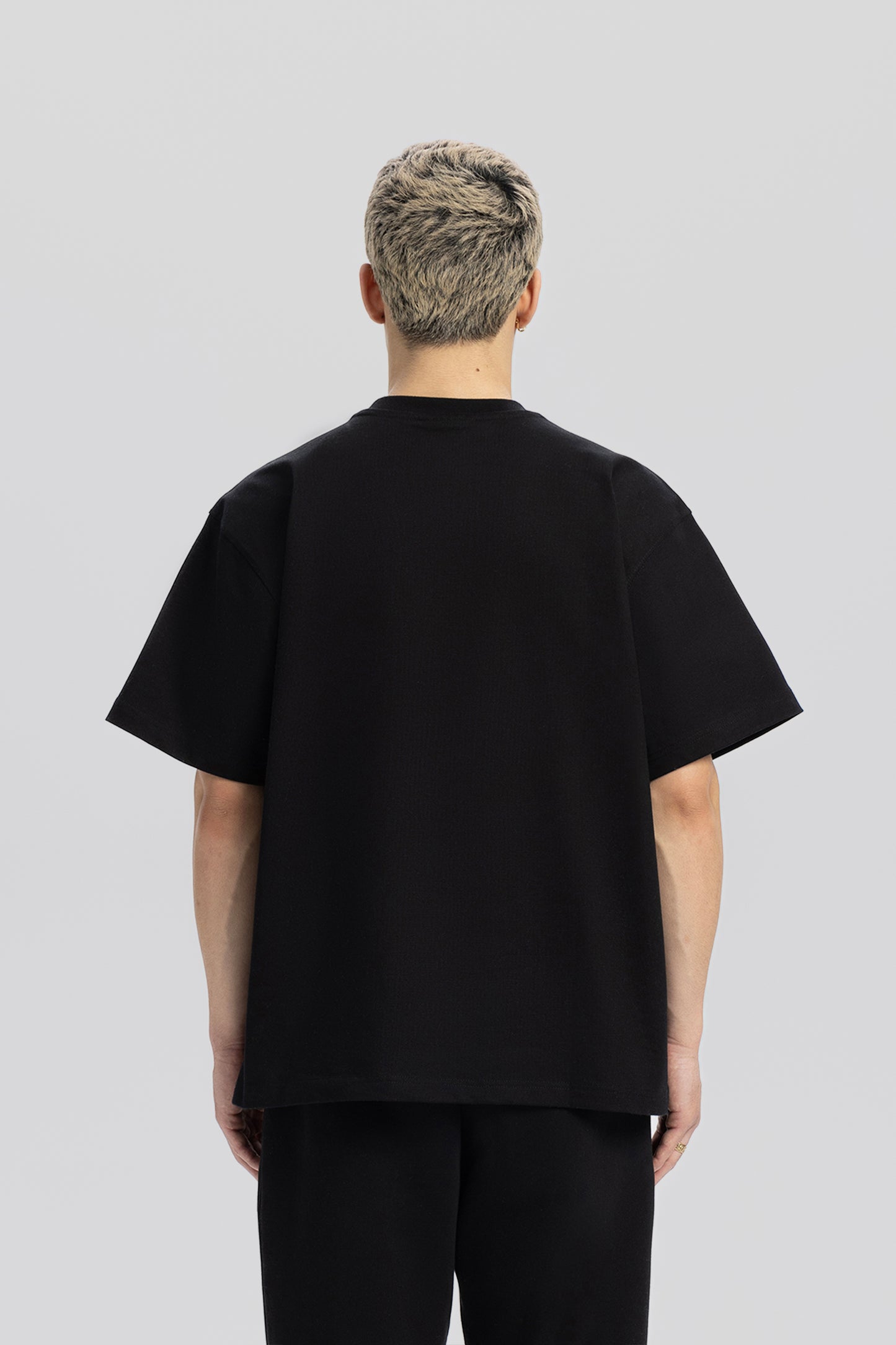 Hype - F Hologram Black Print Tee