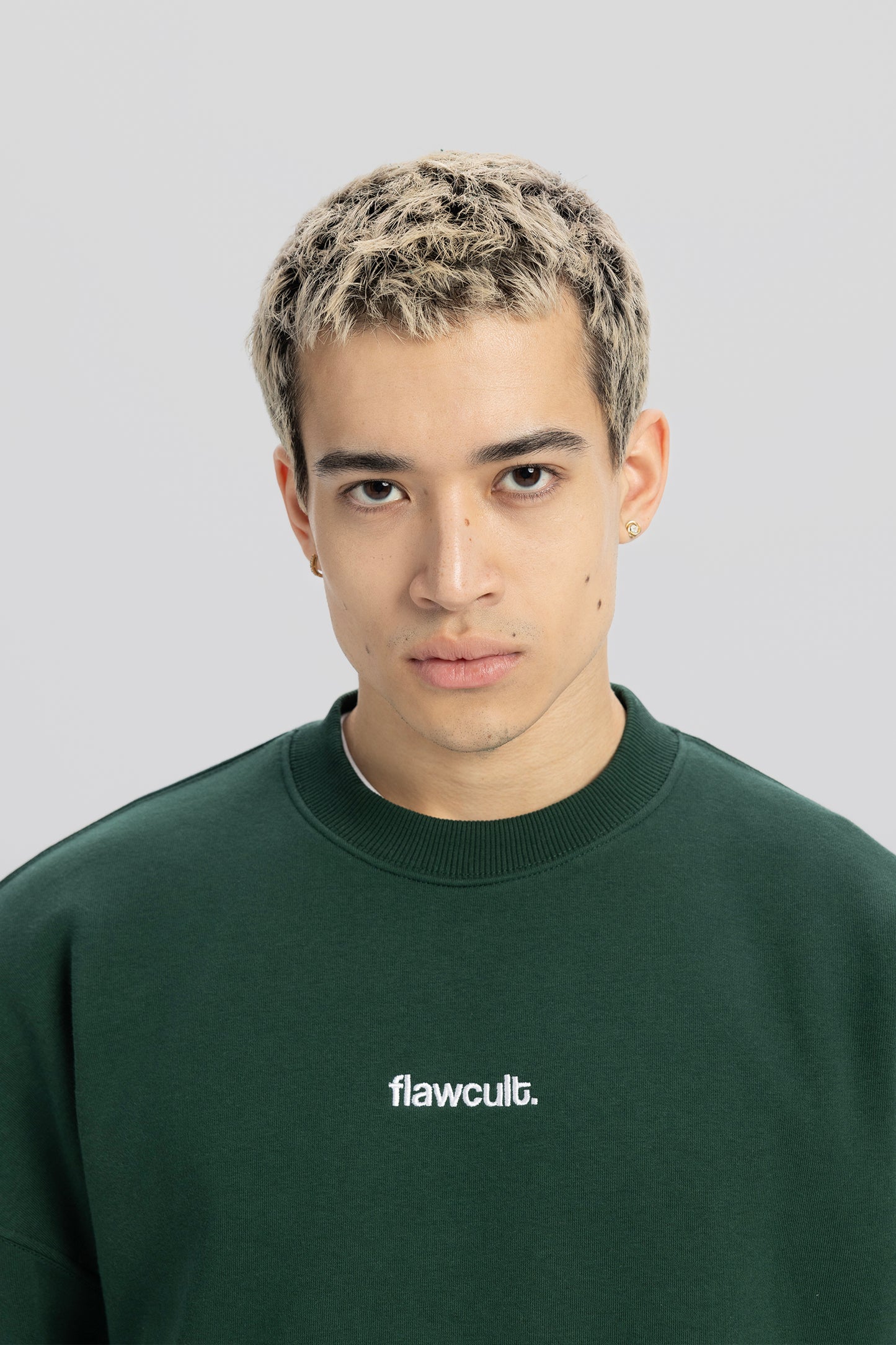 Basic Green Sweatshirt