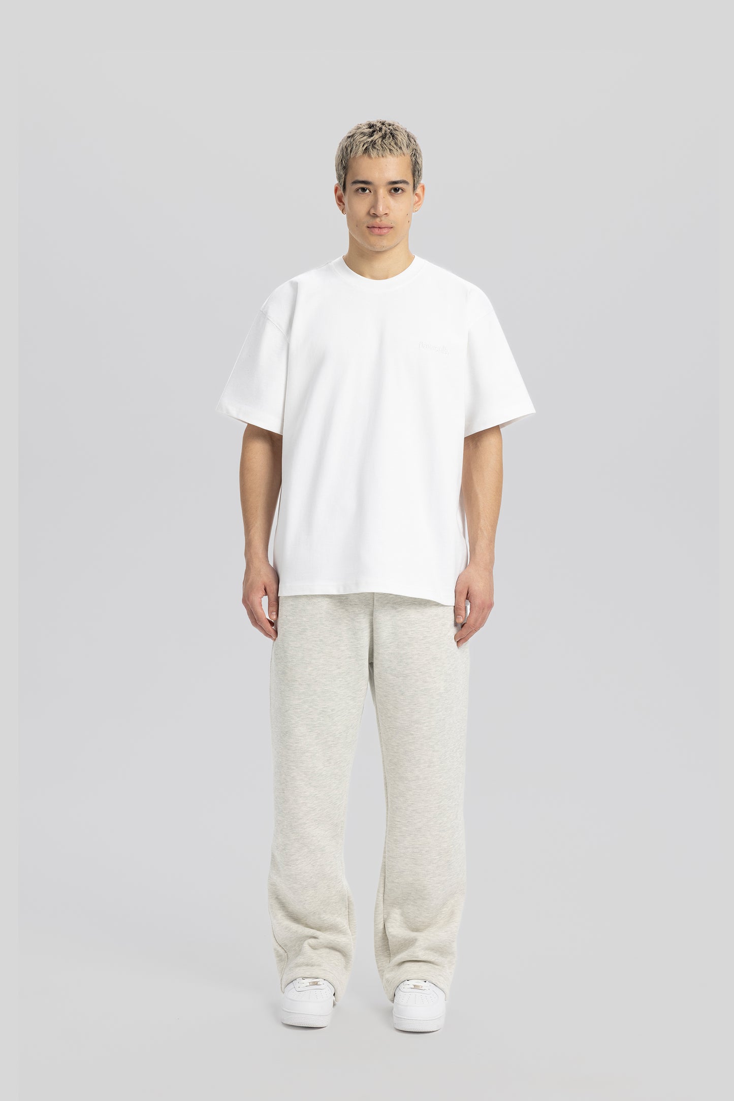 Basic Snow Melange Sweatpants