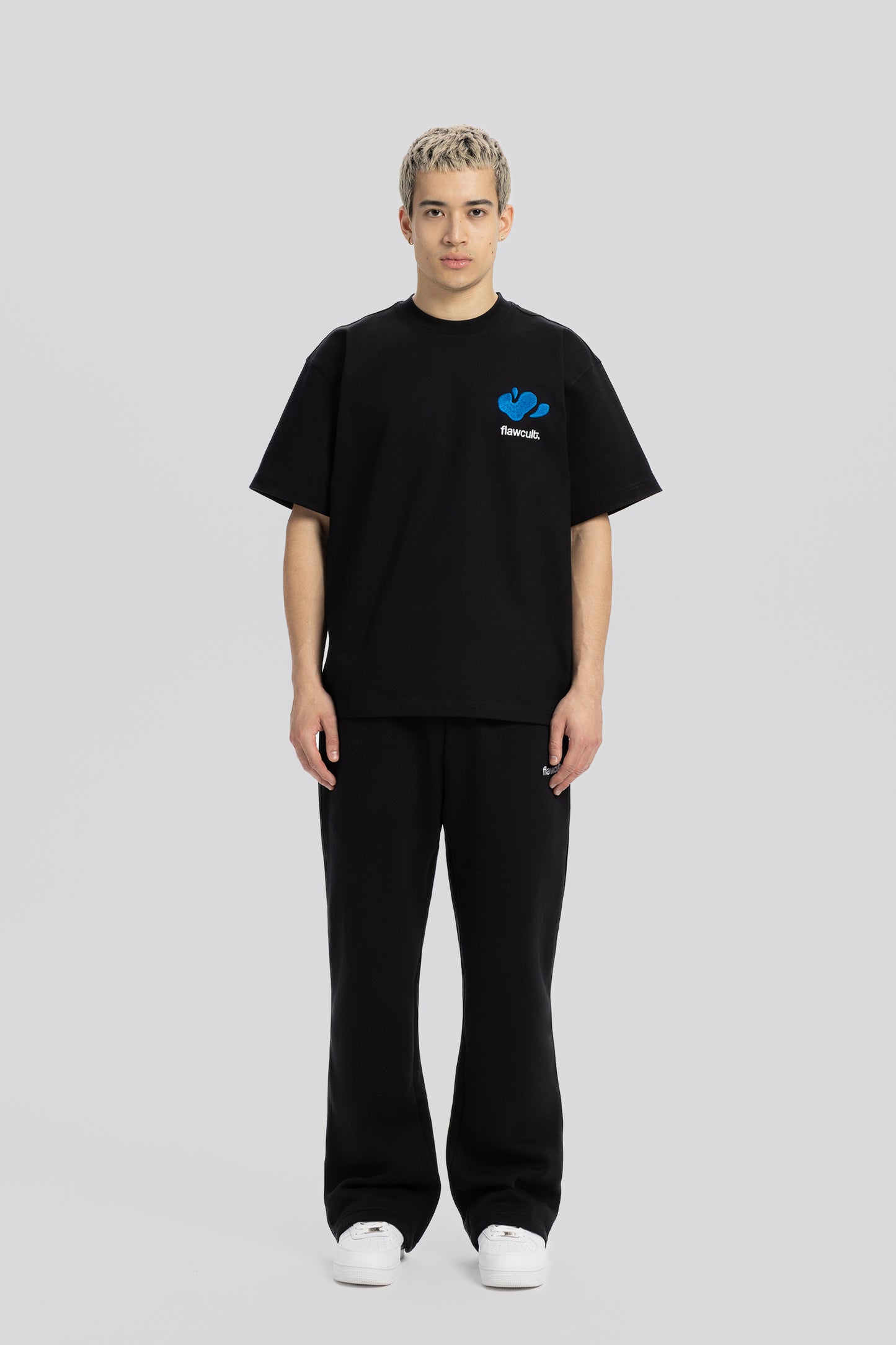 Flawcult Hand Patch Black Tee