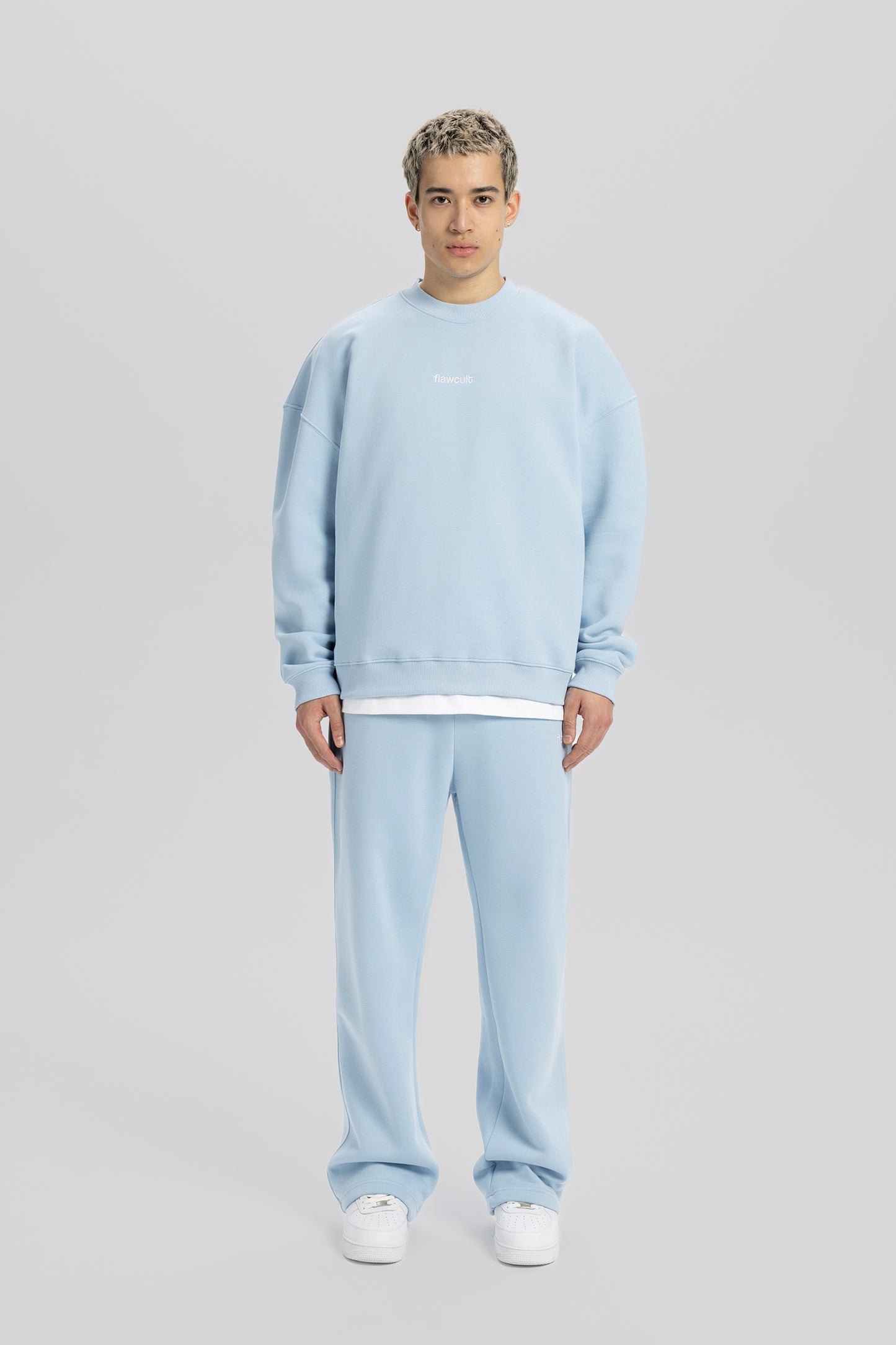 Basic Baby Blue Sweatshirt