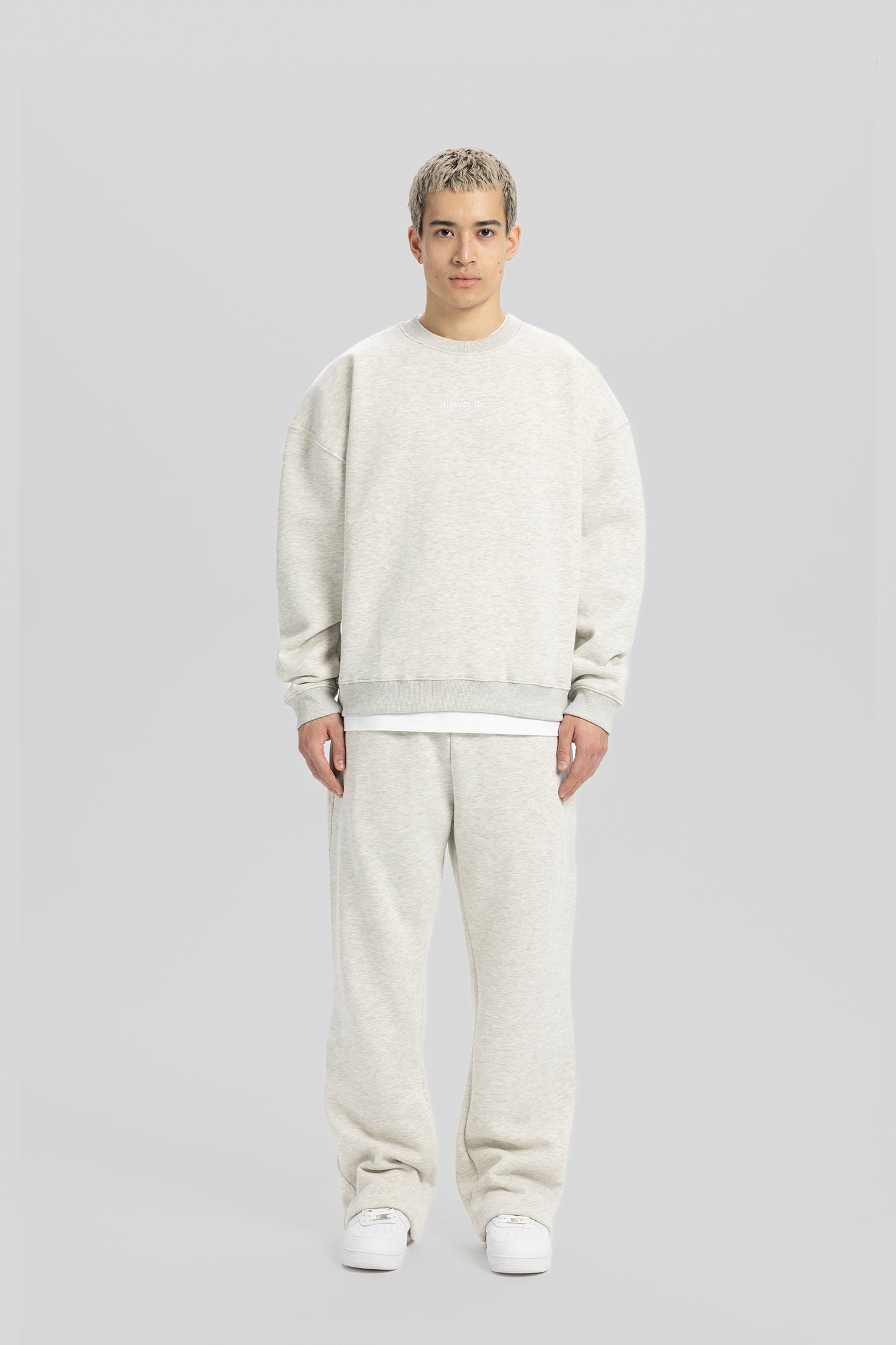 Basic Snow Melange Sweatshirt