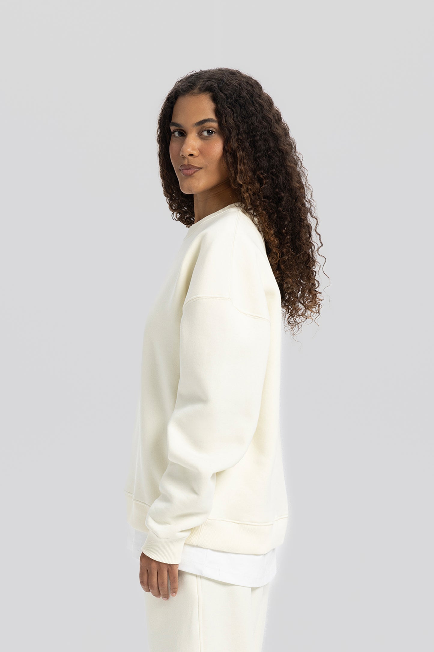 Basic Cream Sweatshirt