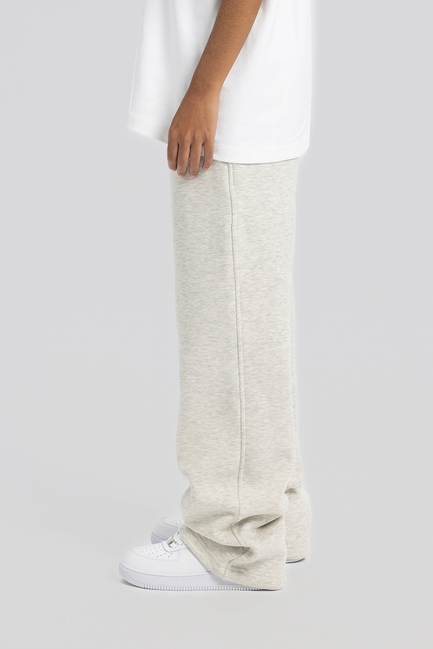 Basic Snow Melange Sweatpants