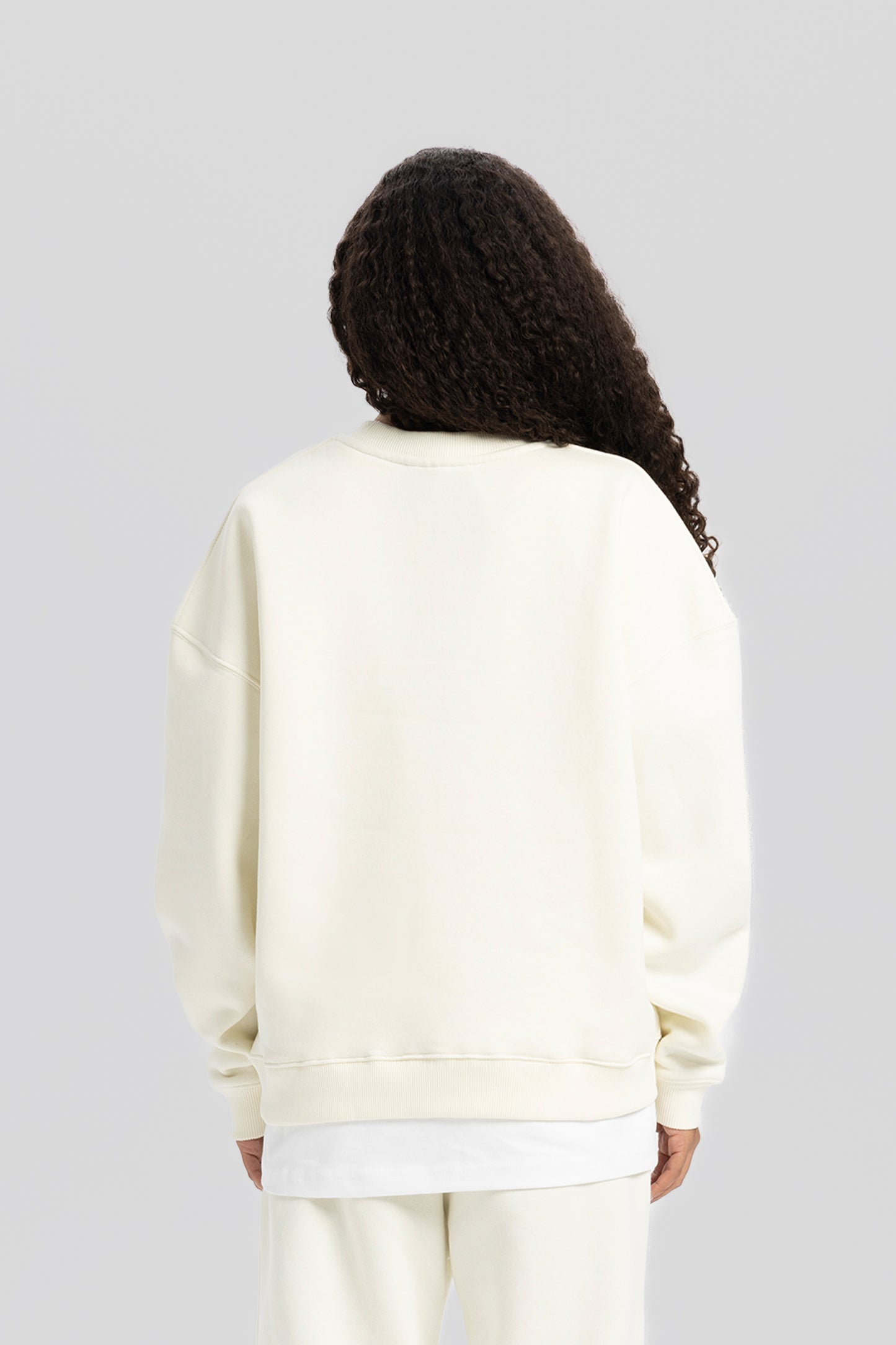 Basic Cream Sweatshirt
