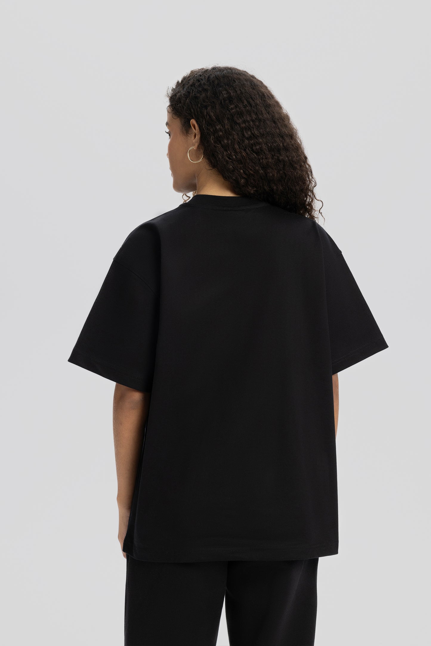 Hype - F Hologram Black Print Tee
