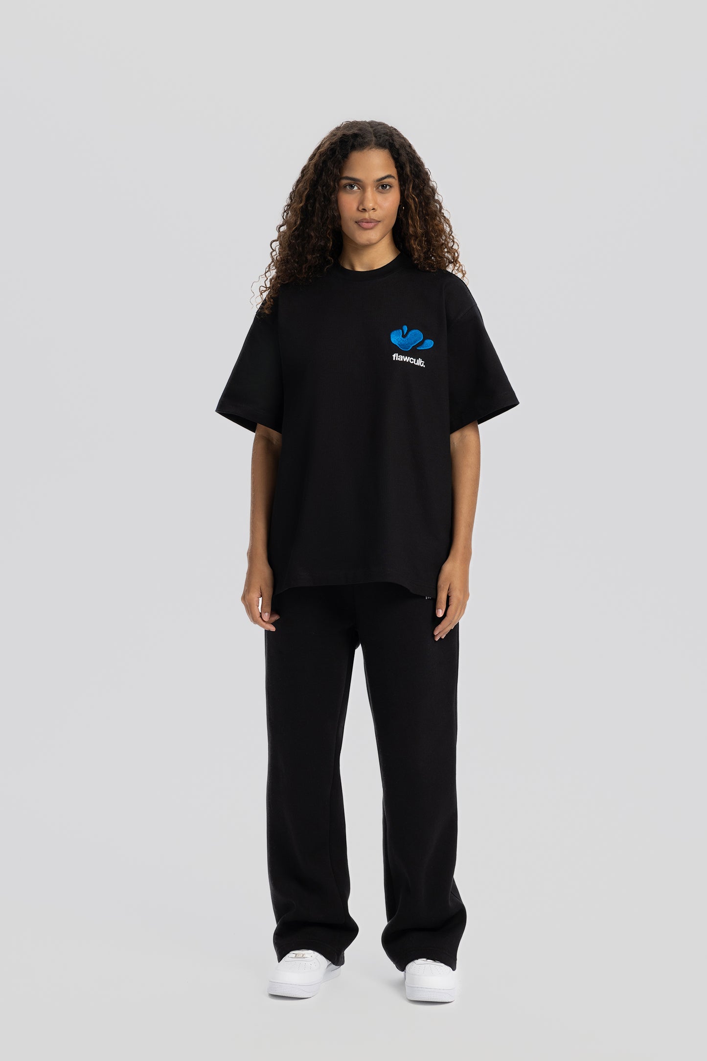 Flawcult Hand Patch Black Tee