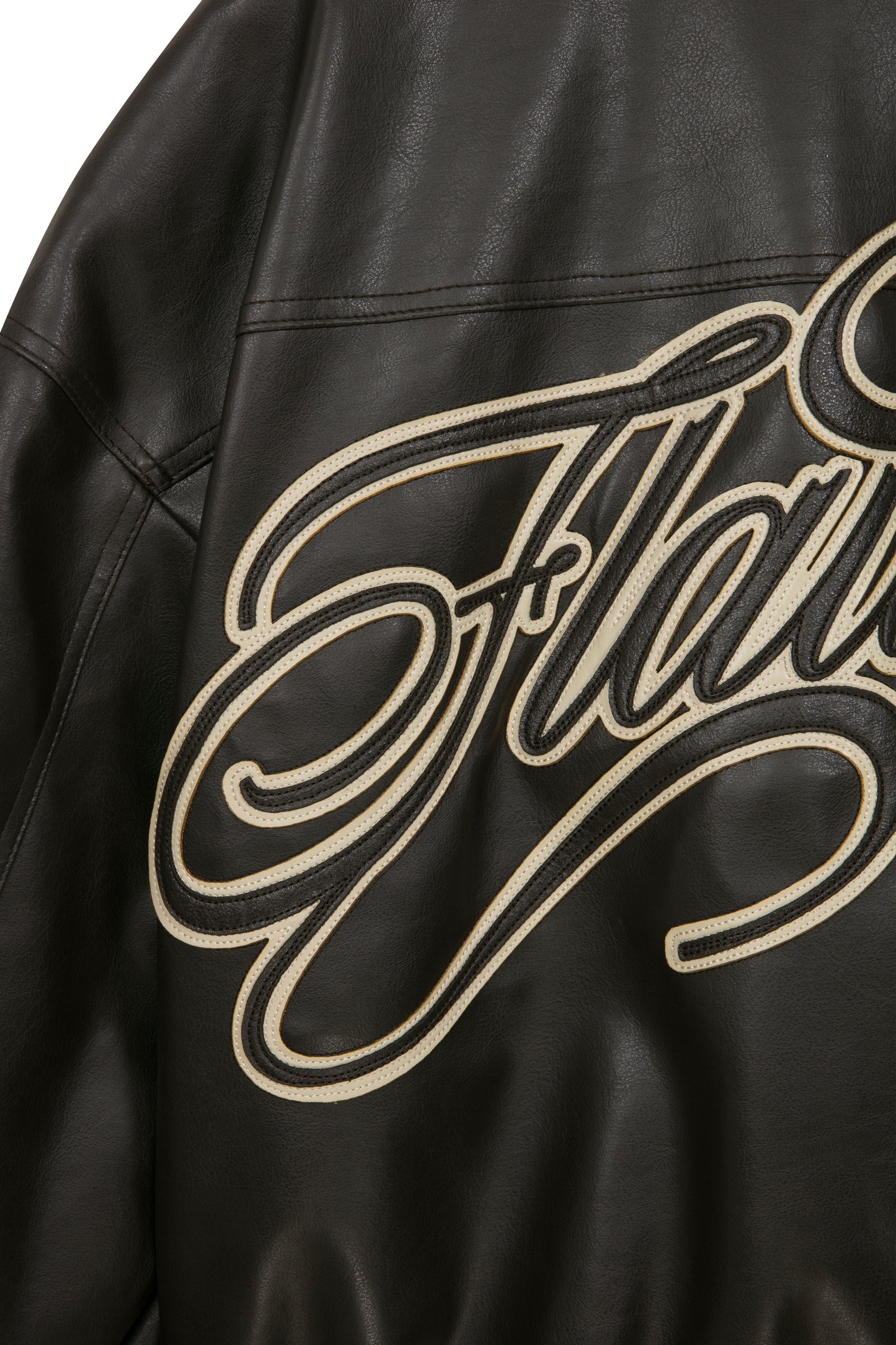 "THE MUST" LEATHER 90'S VINTAGE JACKET BROWN