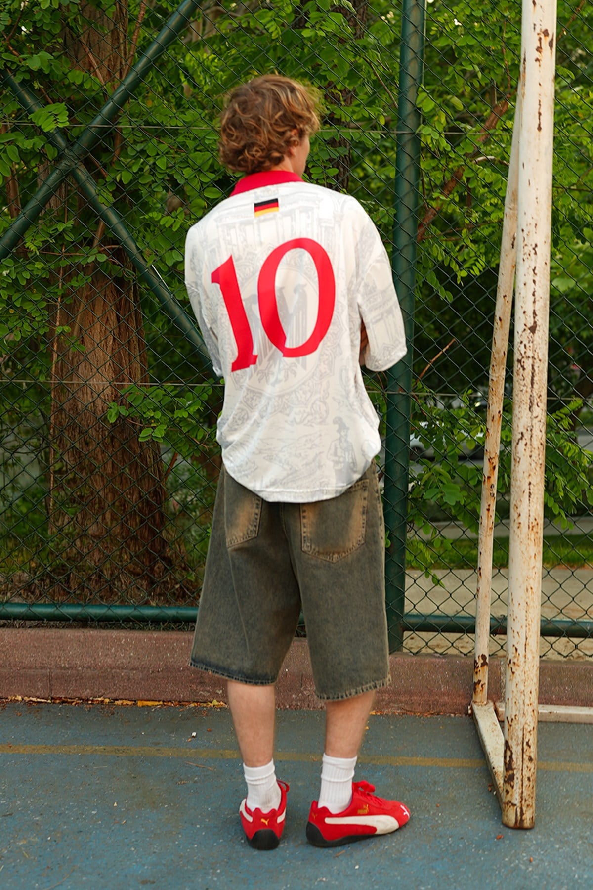 Germany Polo Collar Jersey