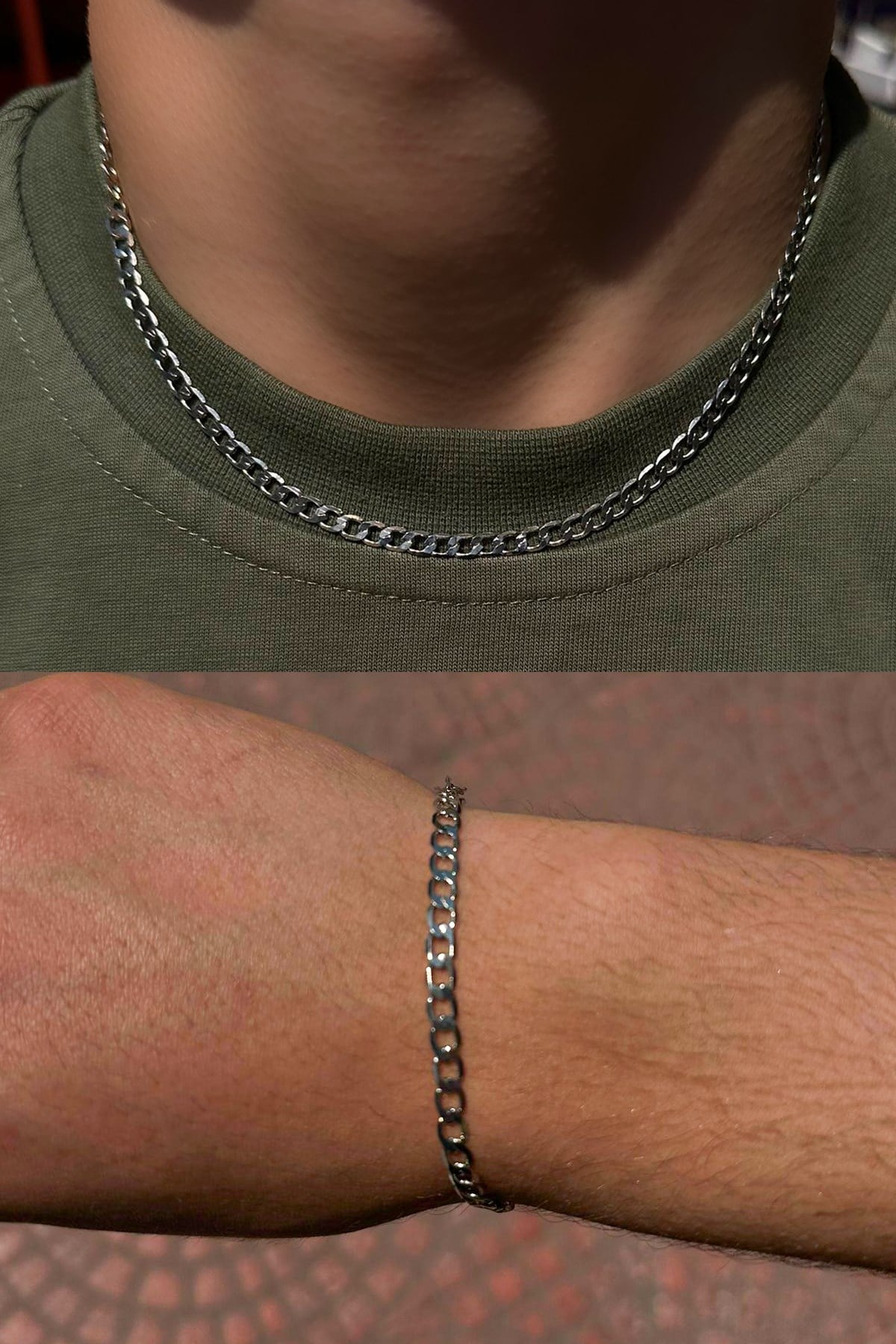Arvena Necklace and Bracelet Set