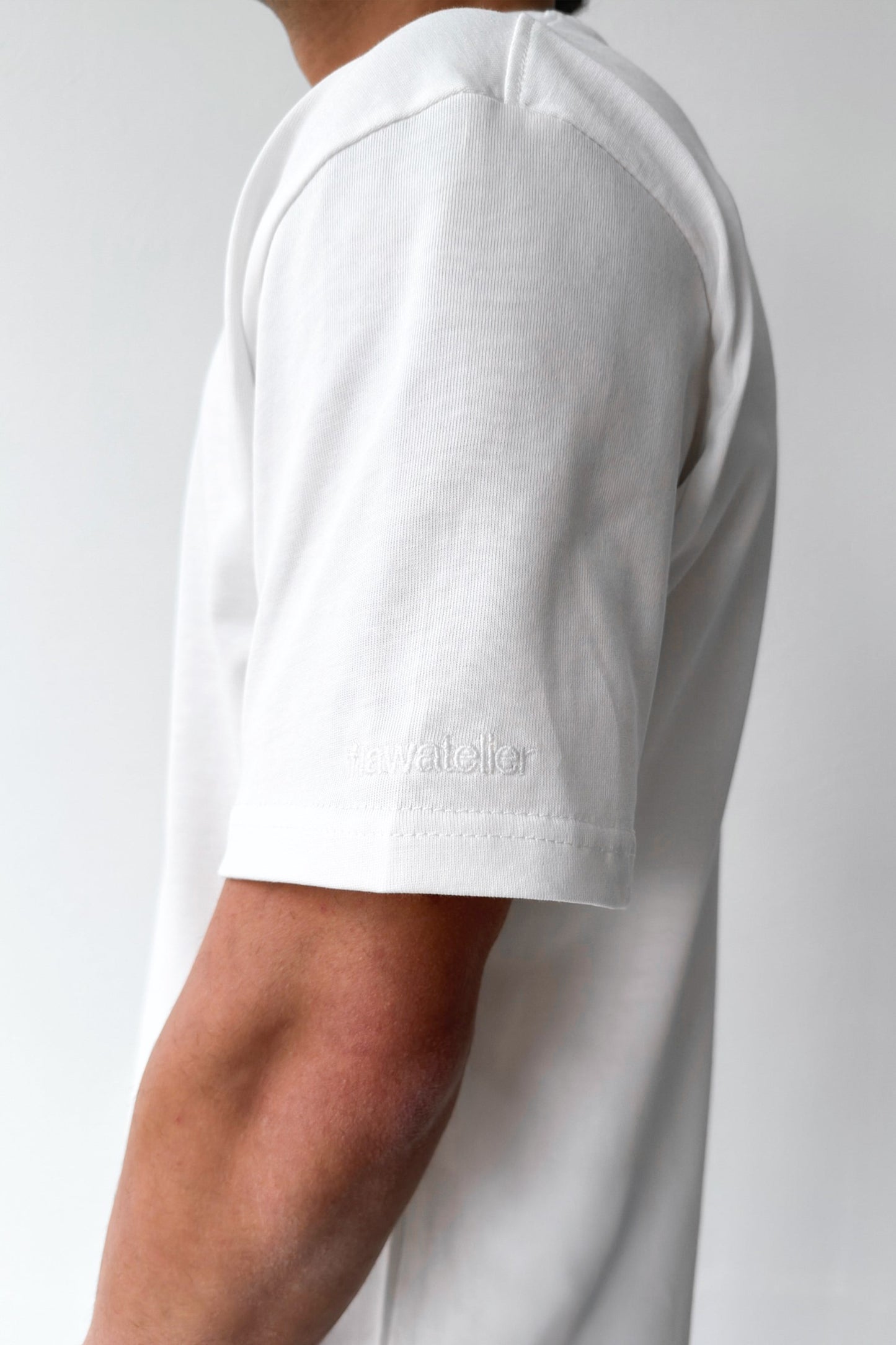 Basic Oversize Fit White T-shirt