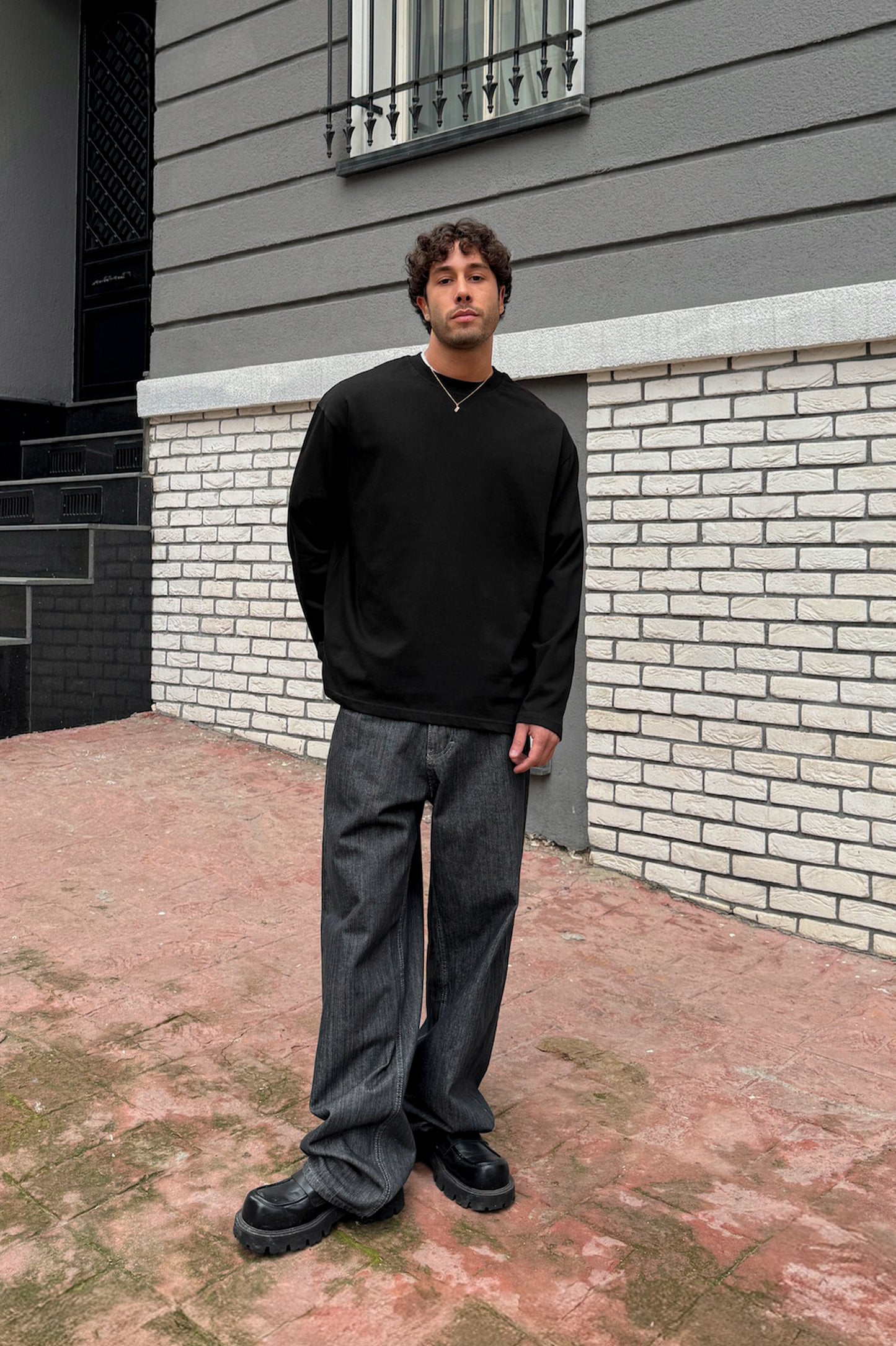 Basic Oversize Long Sleeve T-Shirt