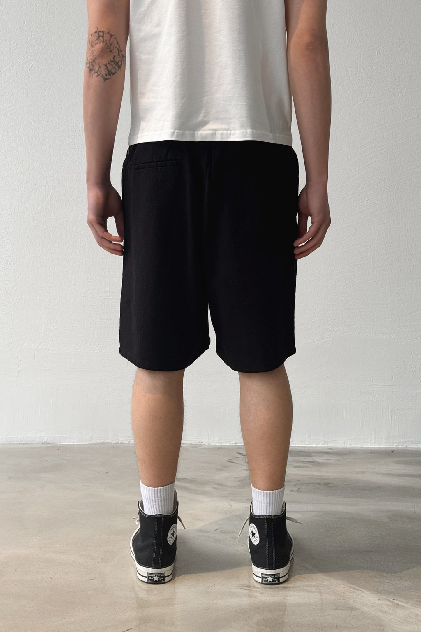 Linen Shorts with Waistband