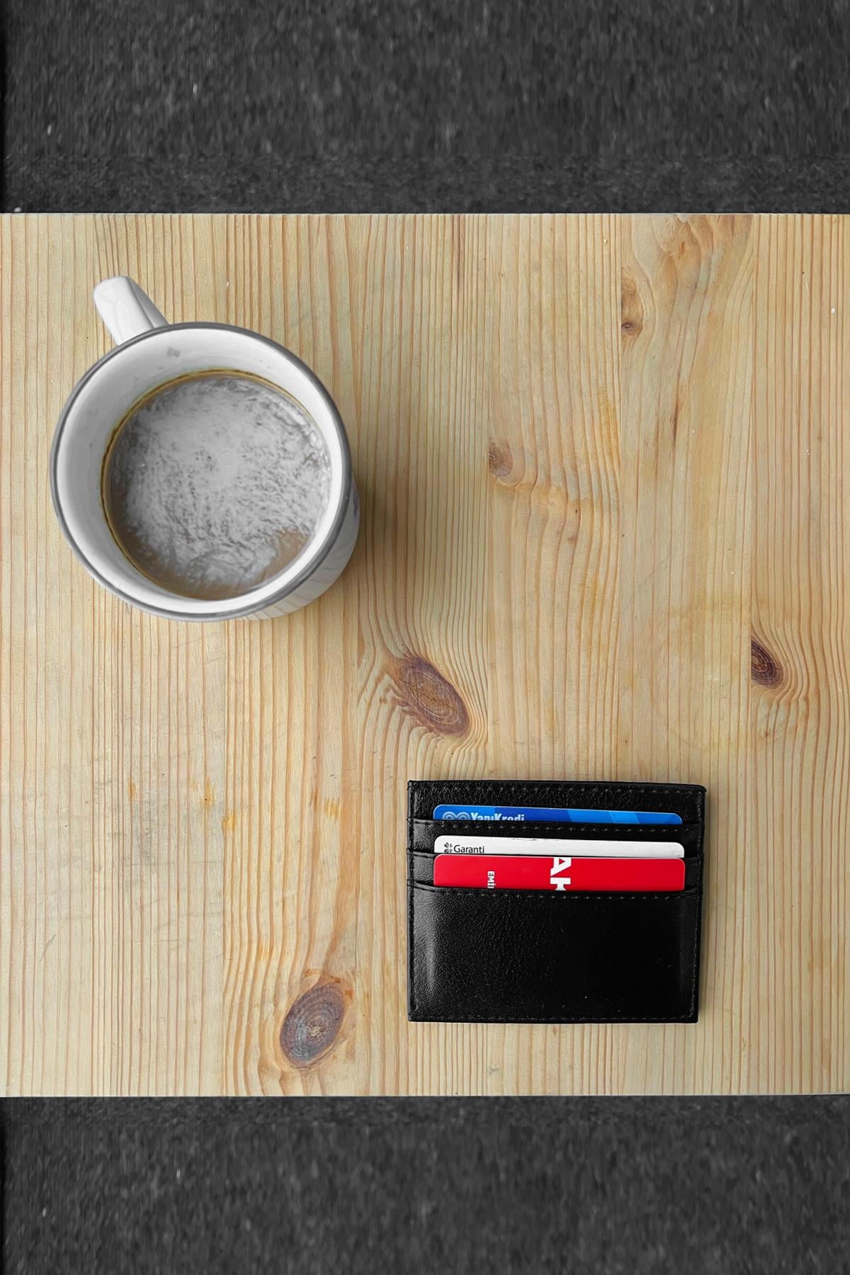 Card Holder Wallet Black