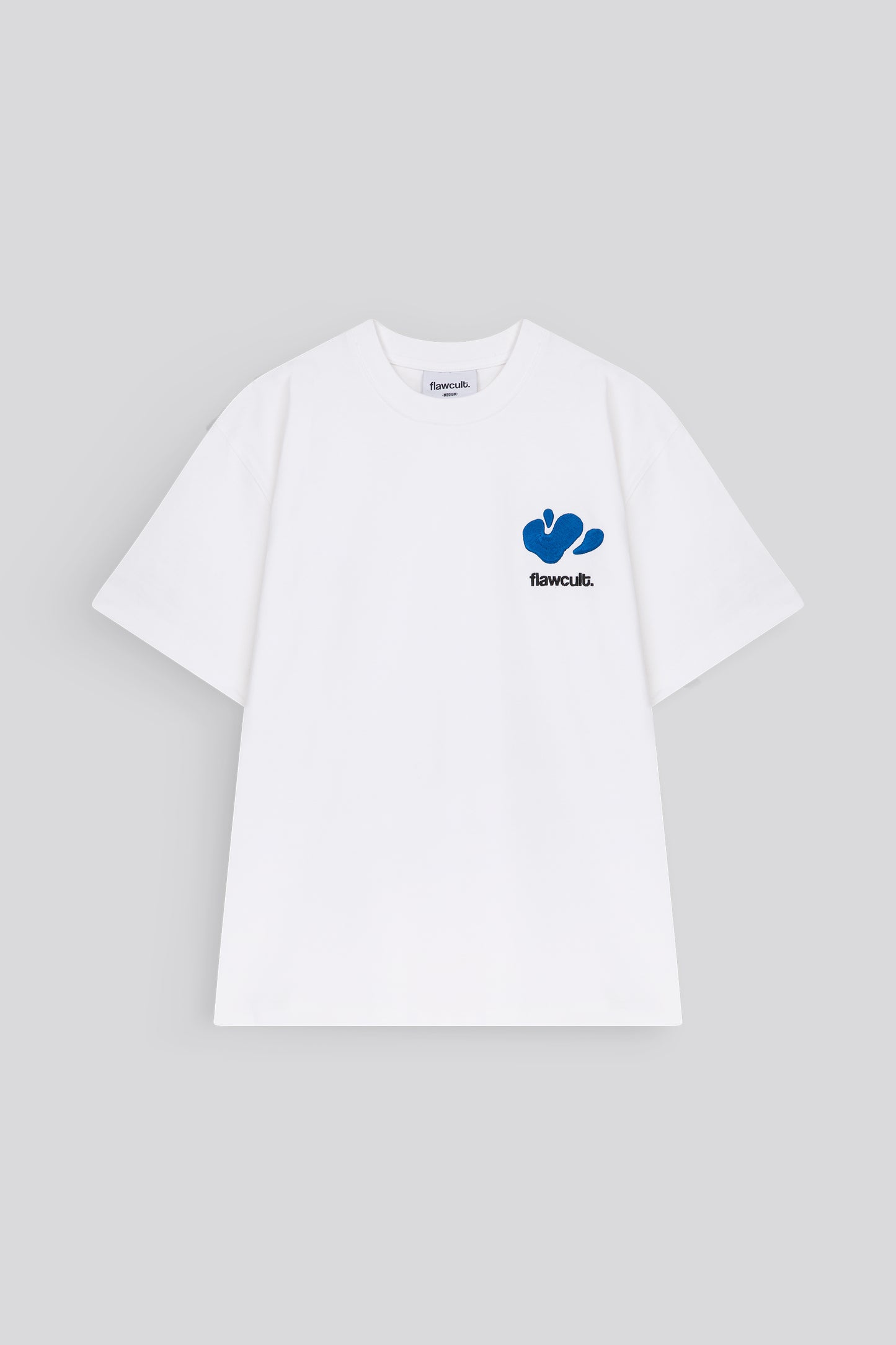 Flawcult Hand Patch White Tee