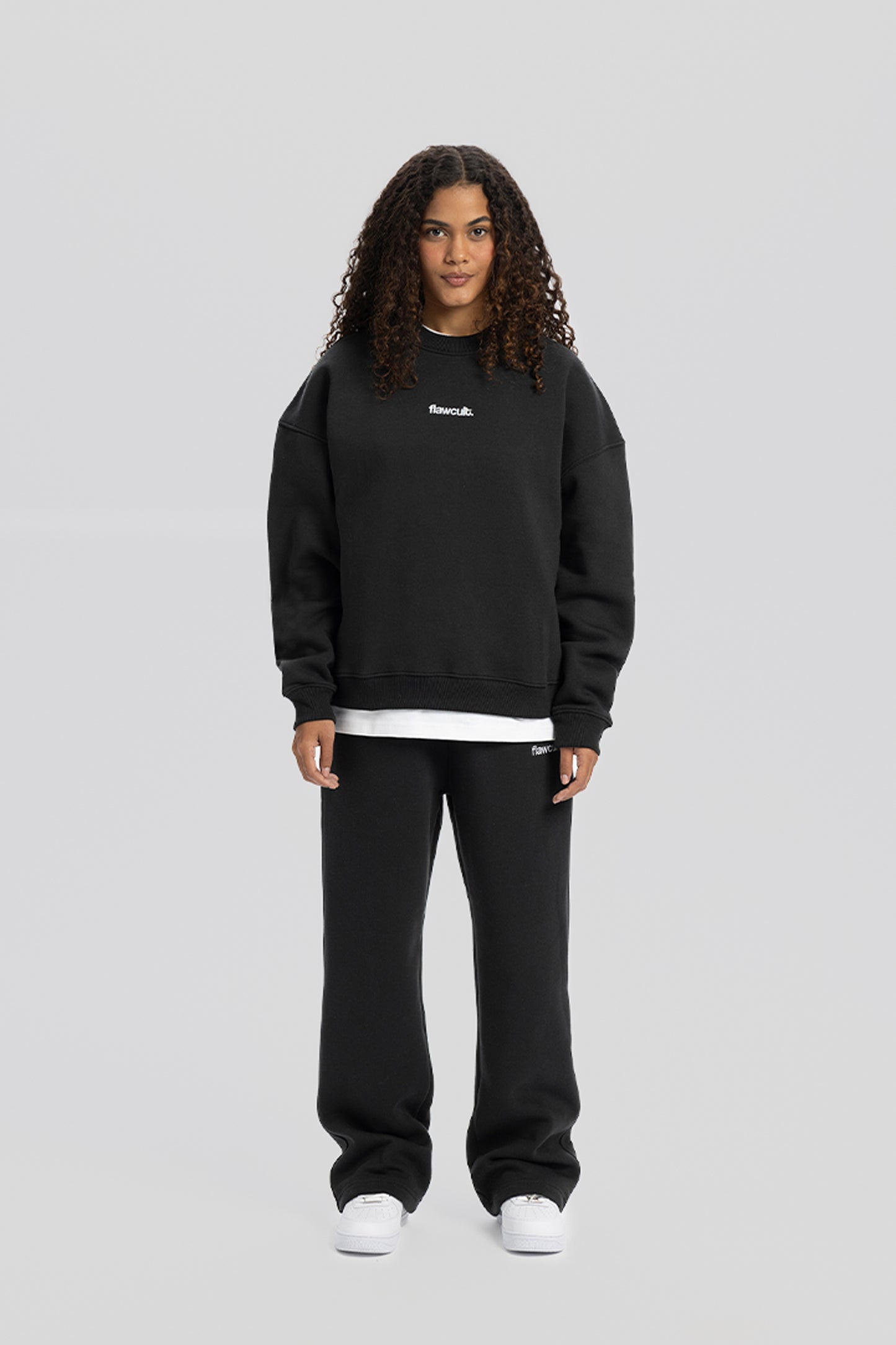 Basic Anthracite Sweatshirt