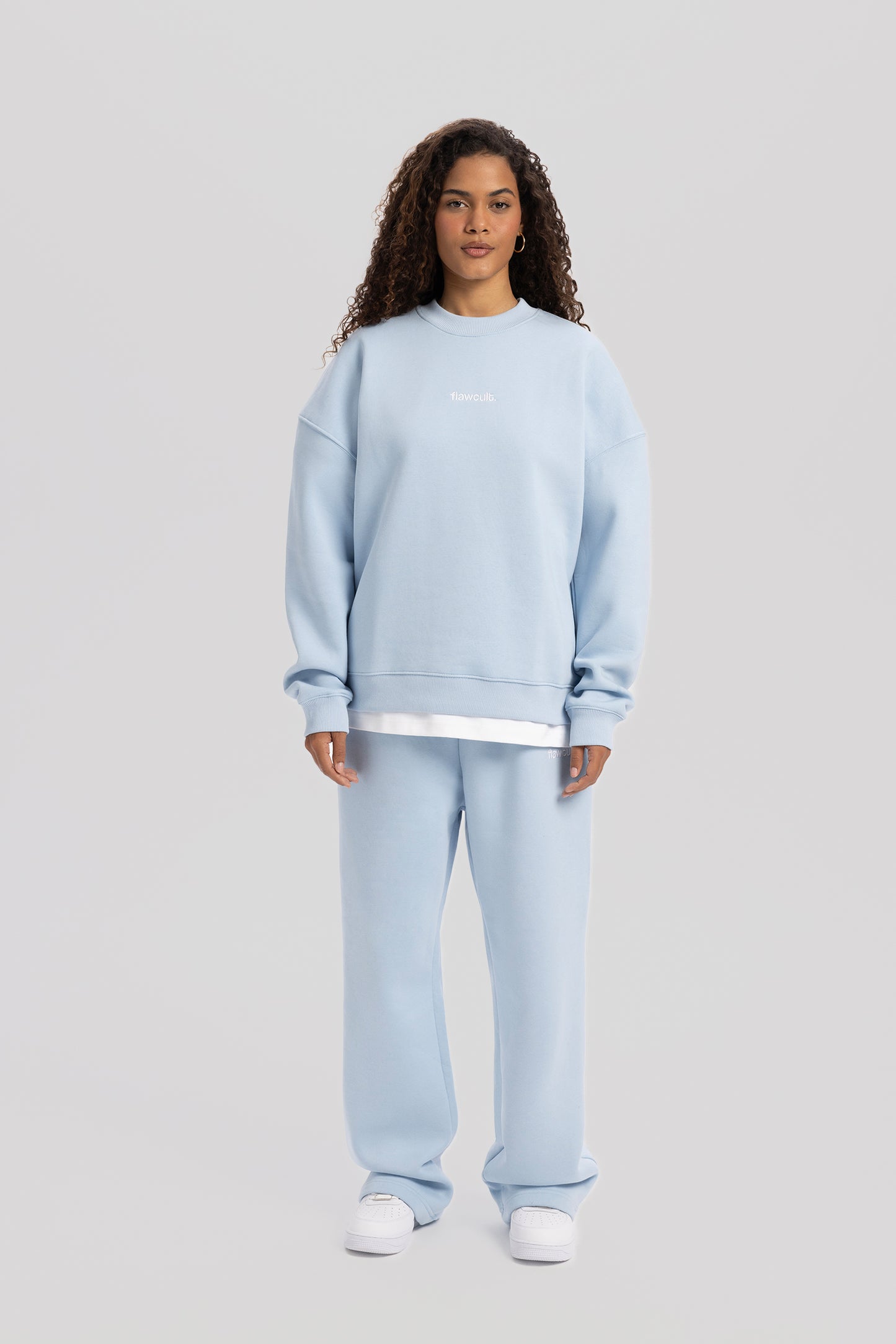Basic Baby Blue Sweatshirt