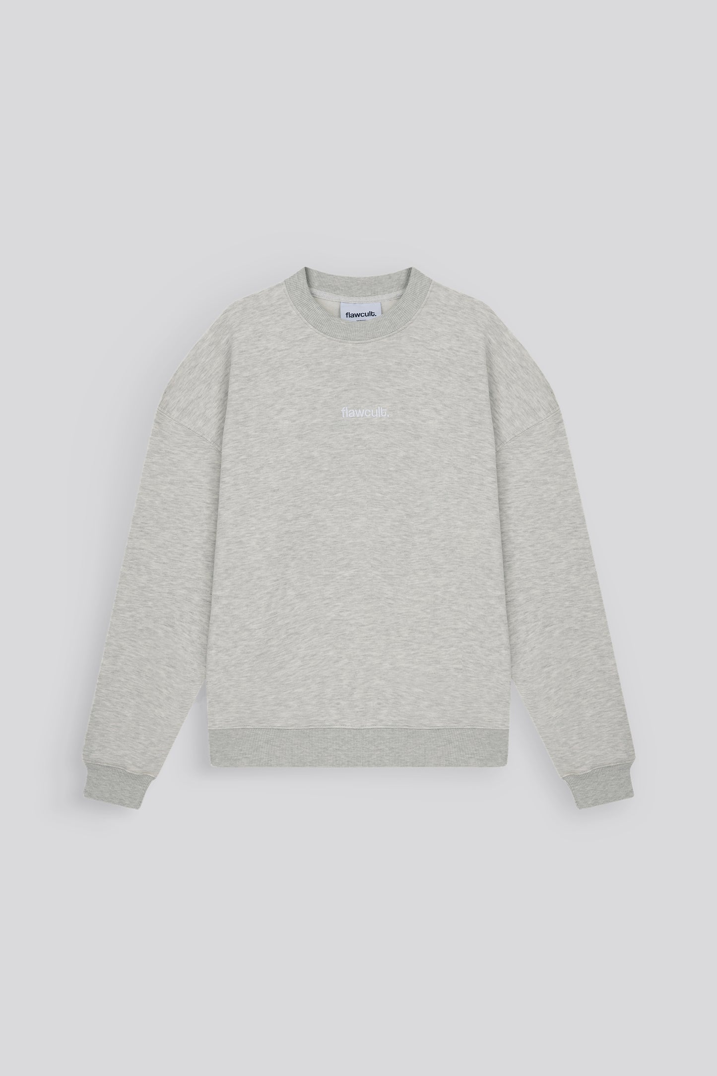 Flawcult besticktes graues Sweatshirt