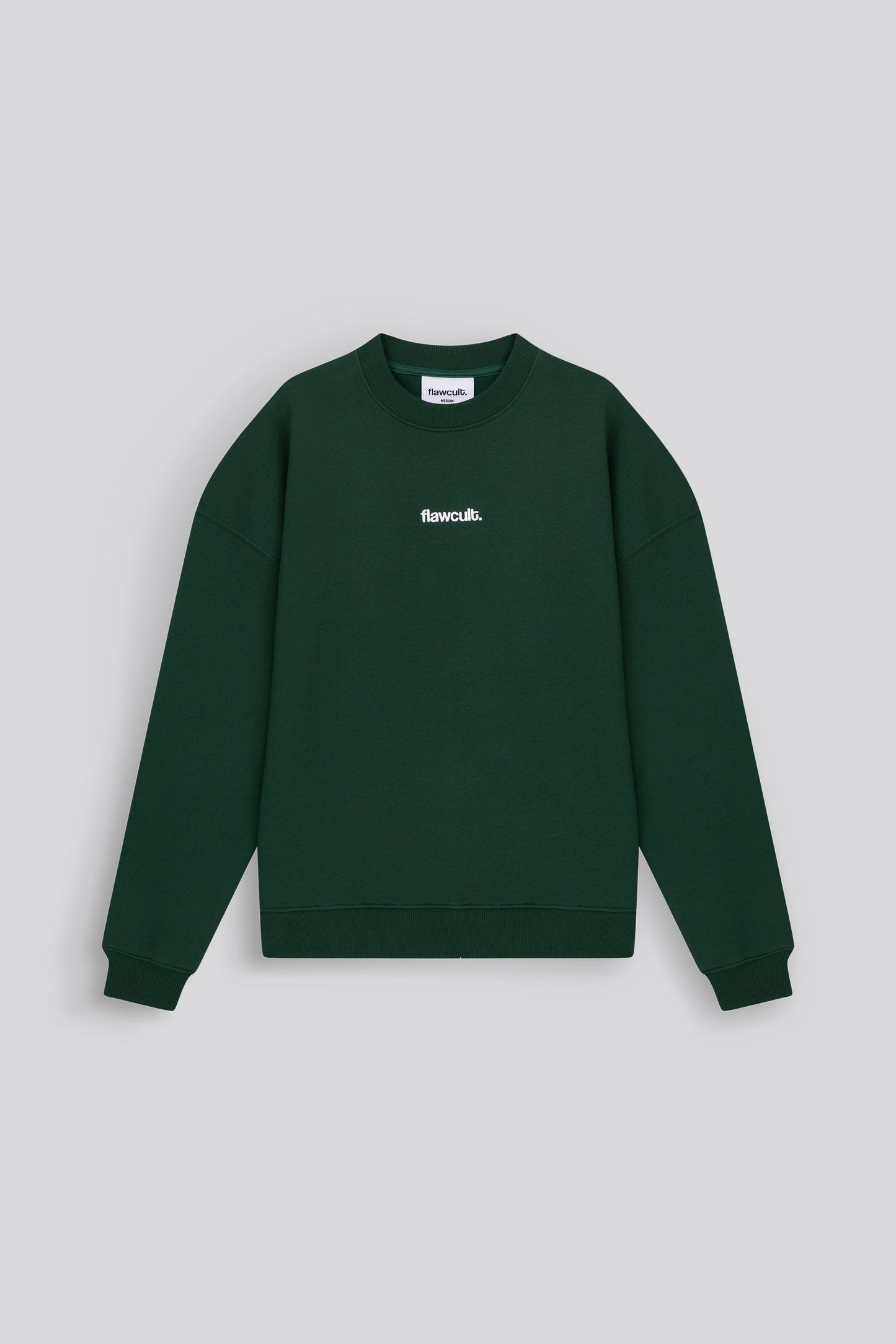 Flawcult besticktes grünes Sweatshirt