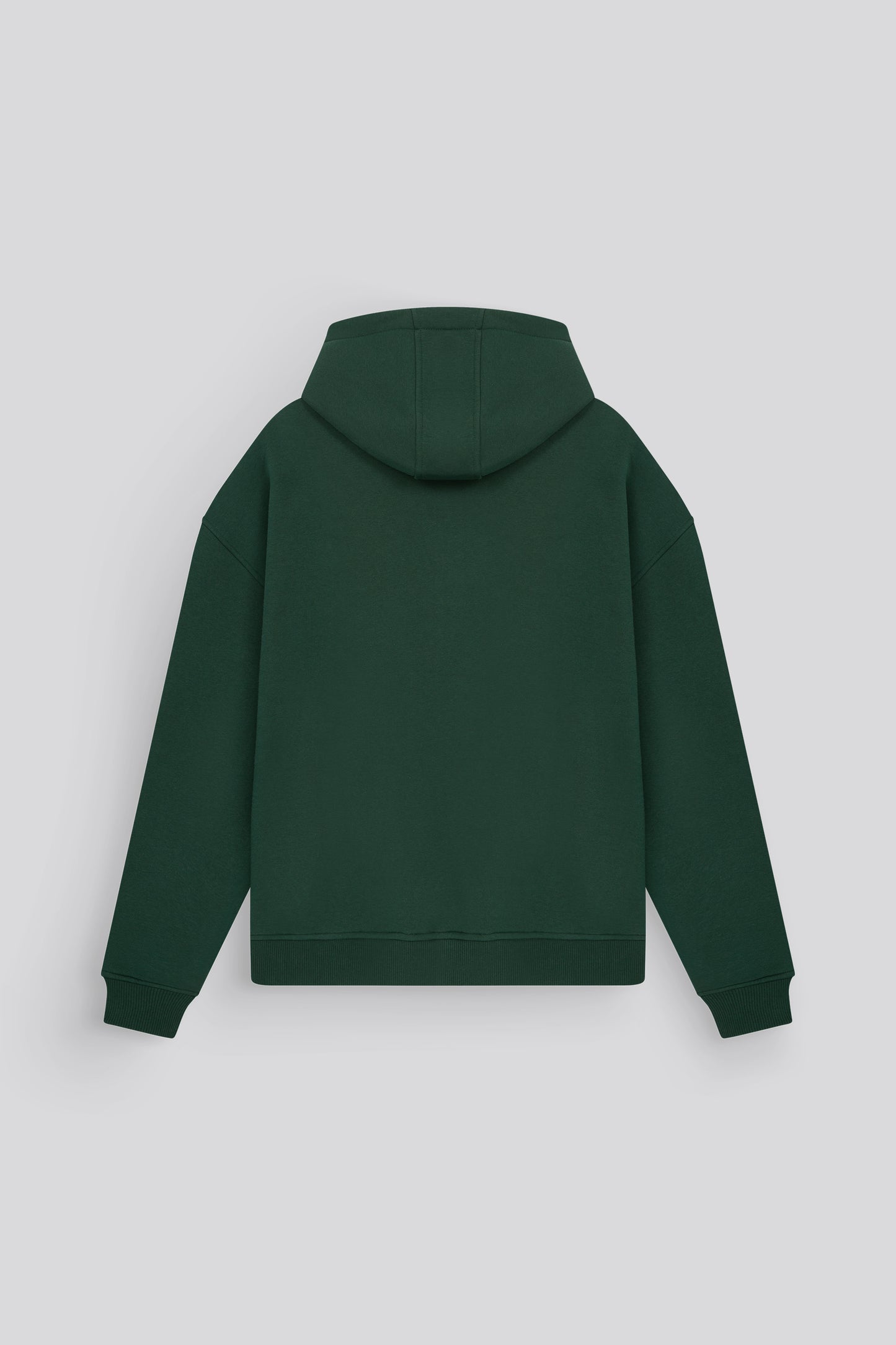 Flawcult bestickter grüner Kapuzenpullover mit Reißverschluss