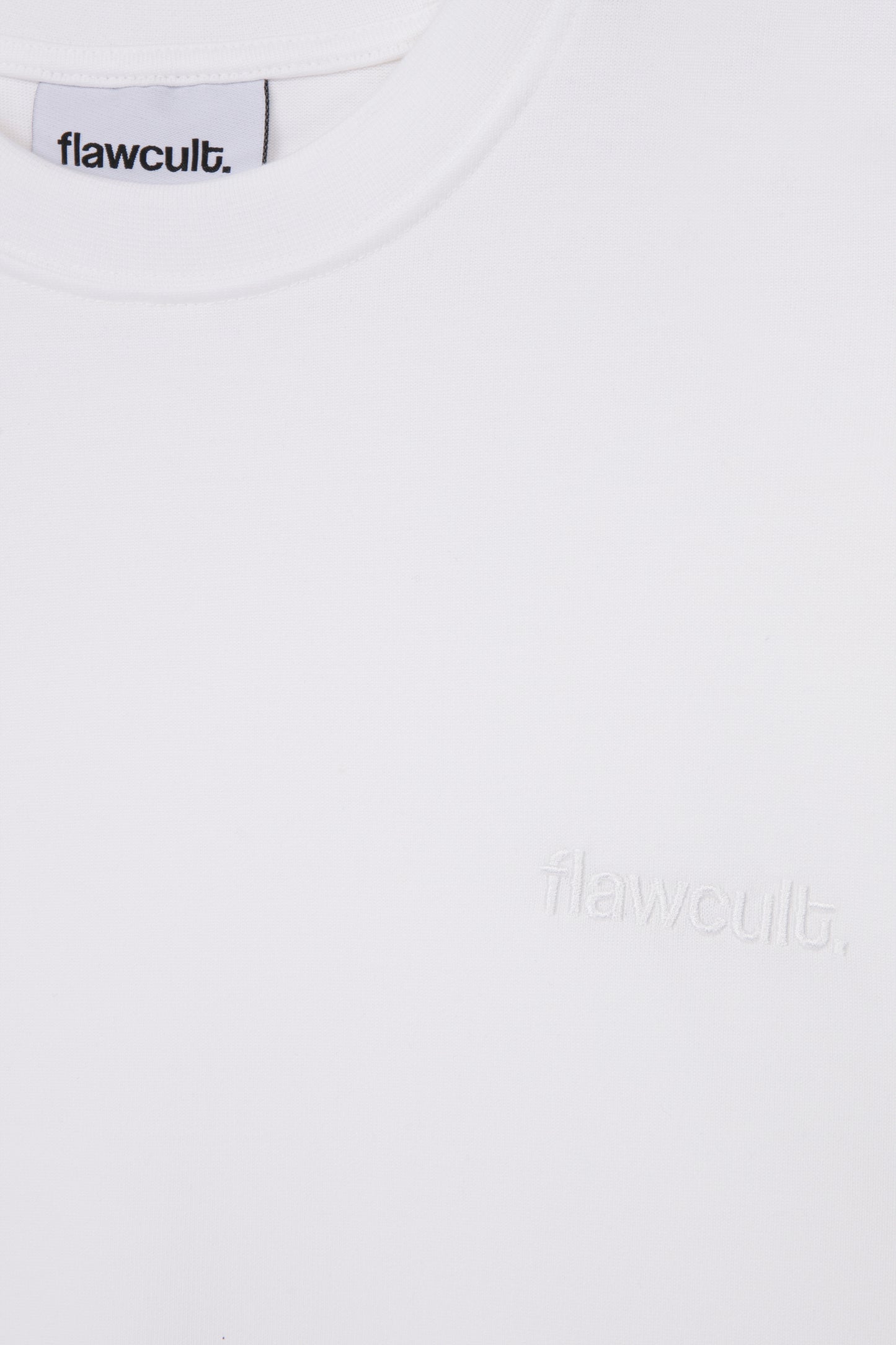 Flawcult Basic White Tee