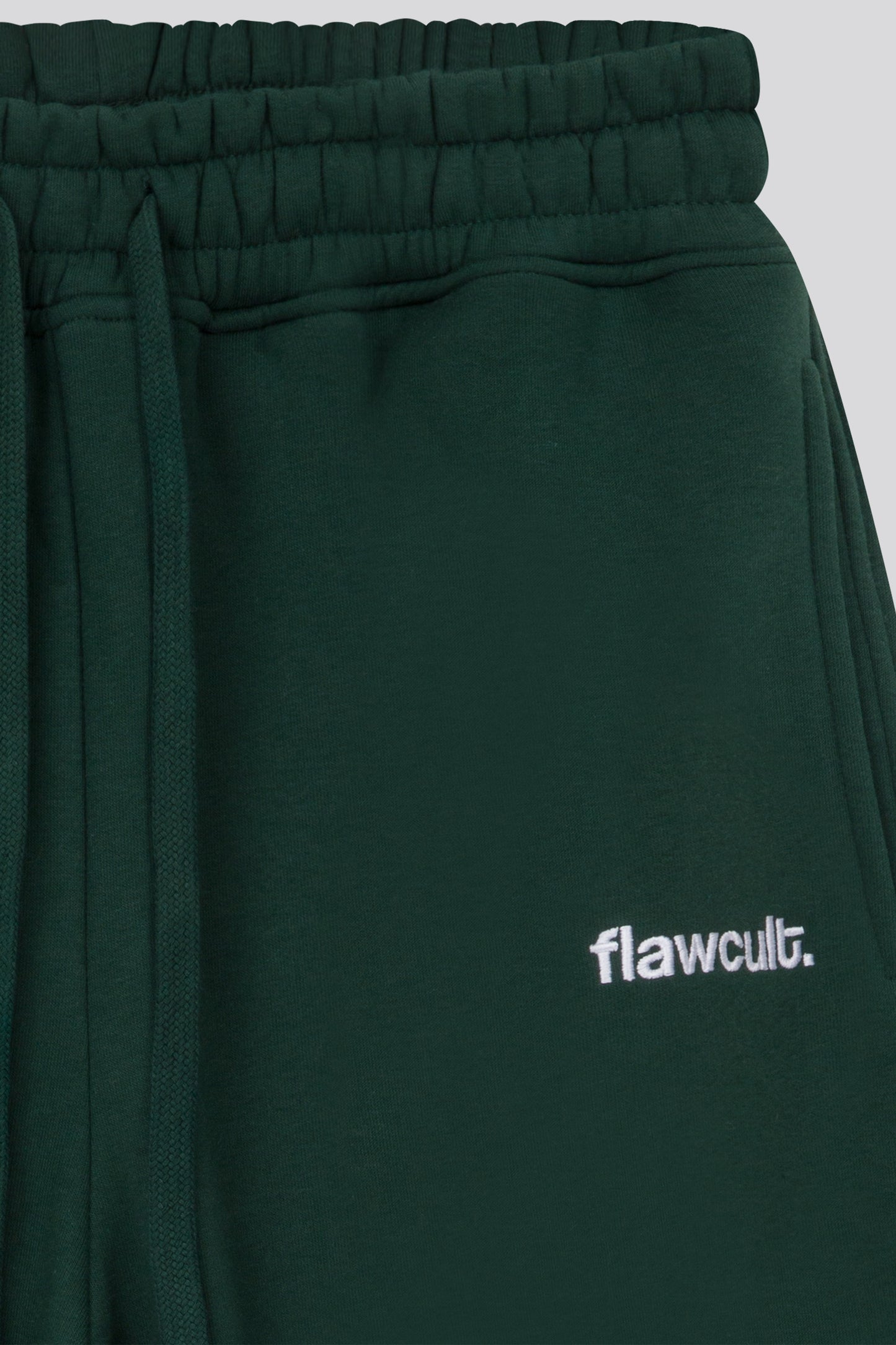 Flawcult bestickte grüne Jogginghose
