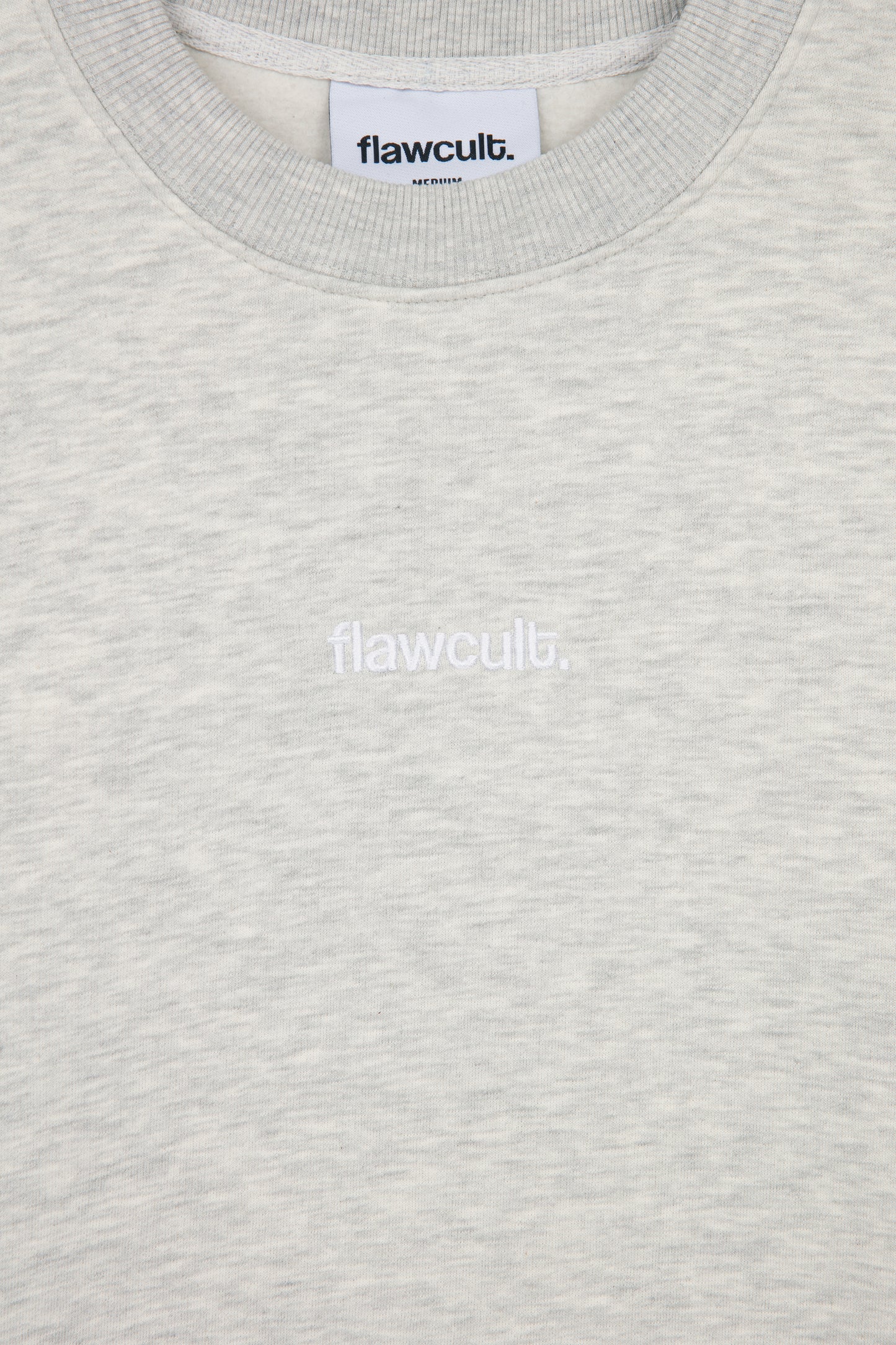 Flawcult besticktes graues Sweatshirt
