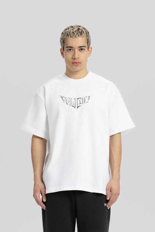 FlawCult Puff Hologramm Weißes T-Shirt