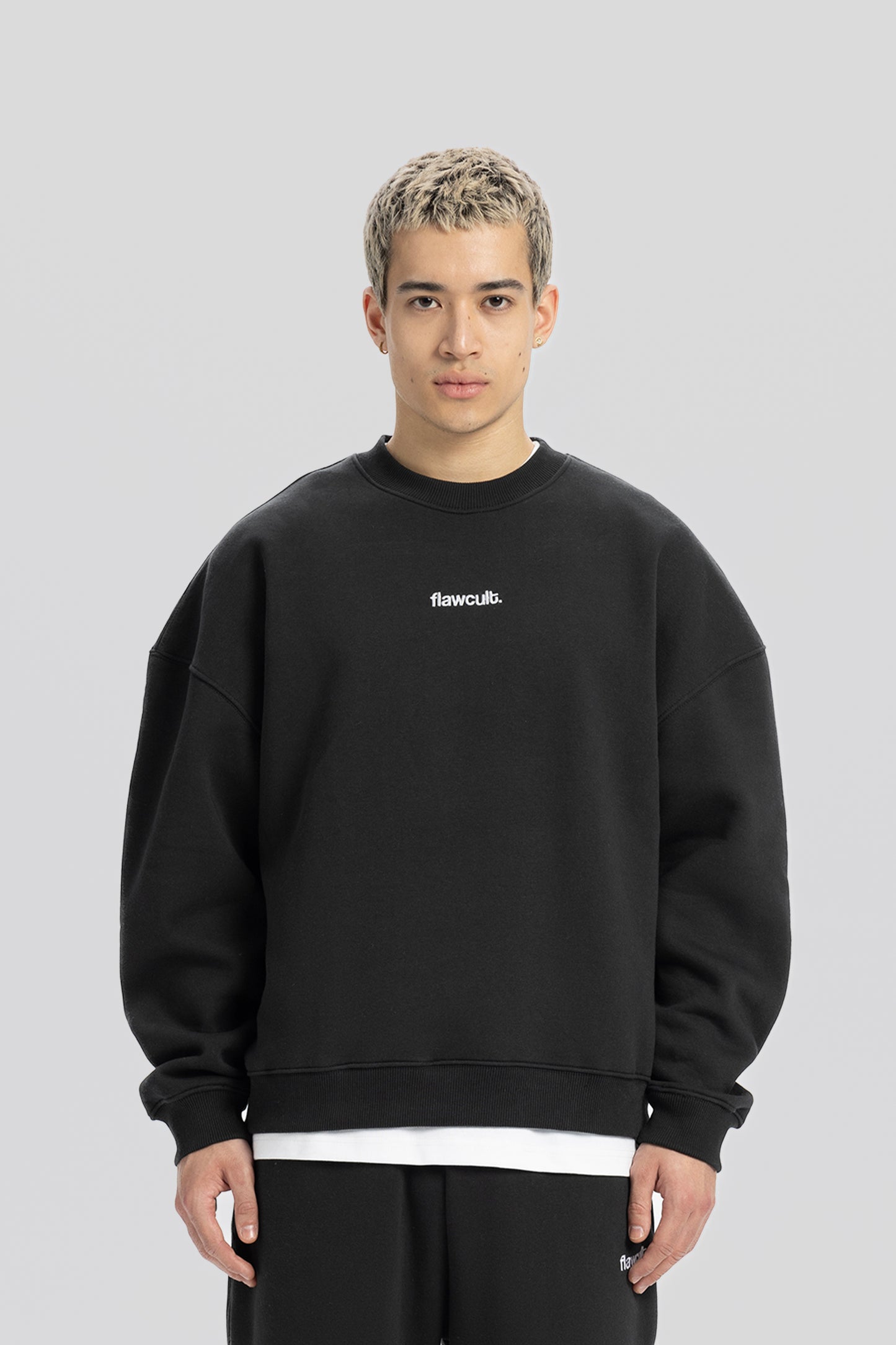 Basic Anthracite Sweatshirt