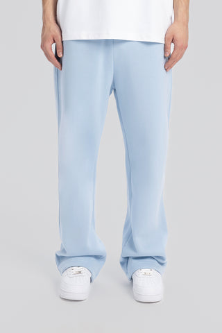 Flawcult bestickte babyblaue Jogginghose
