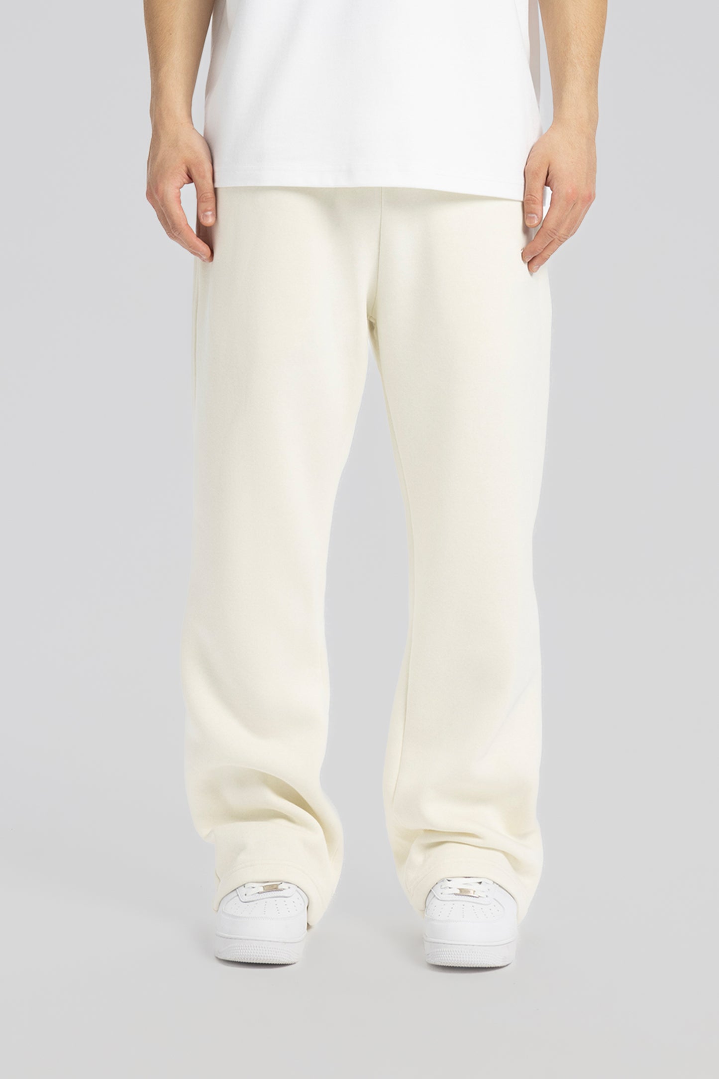Basic Cream Sweatpants