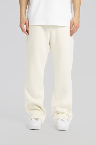 Flawcult bestickte beige Jogginghose