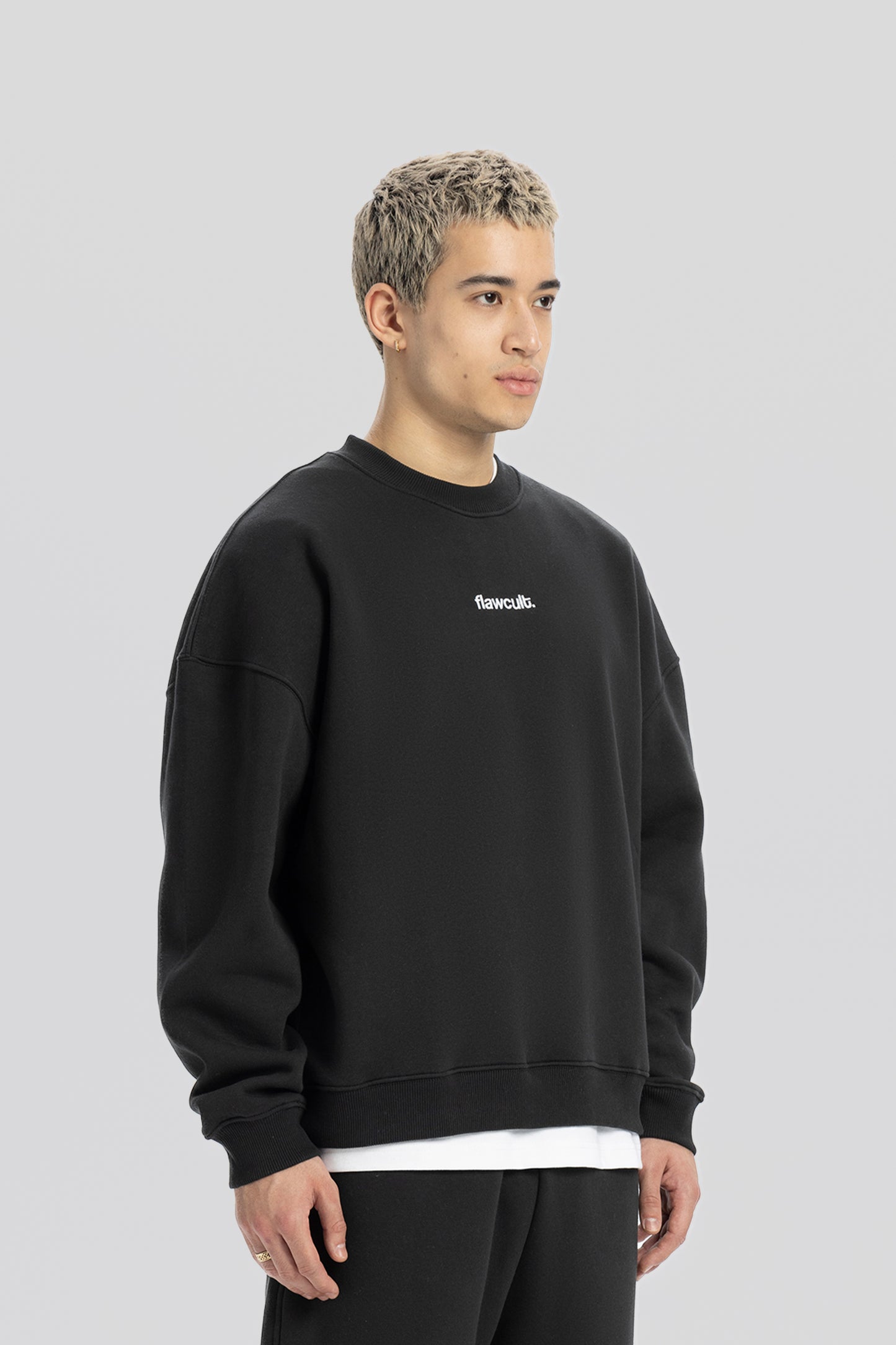 Basic Anthracite Sweatshirt