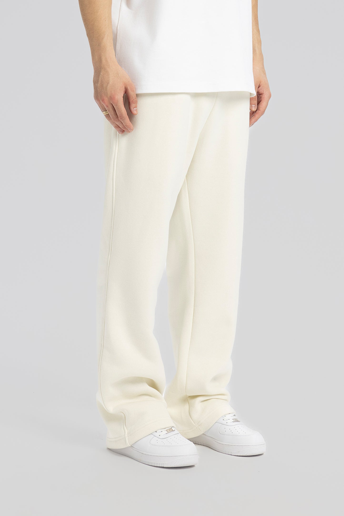 Basic Cream Sweatpants