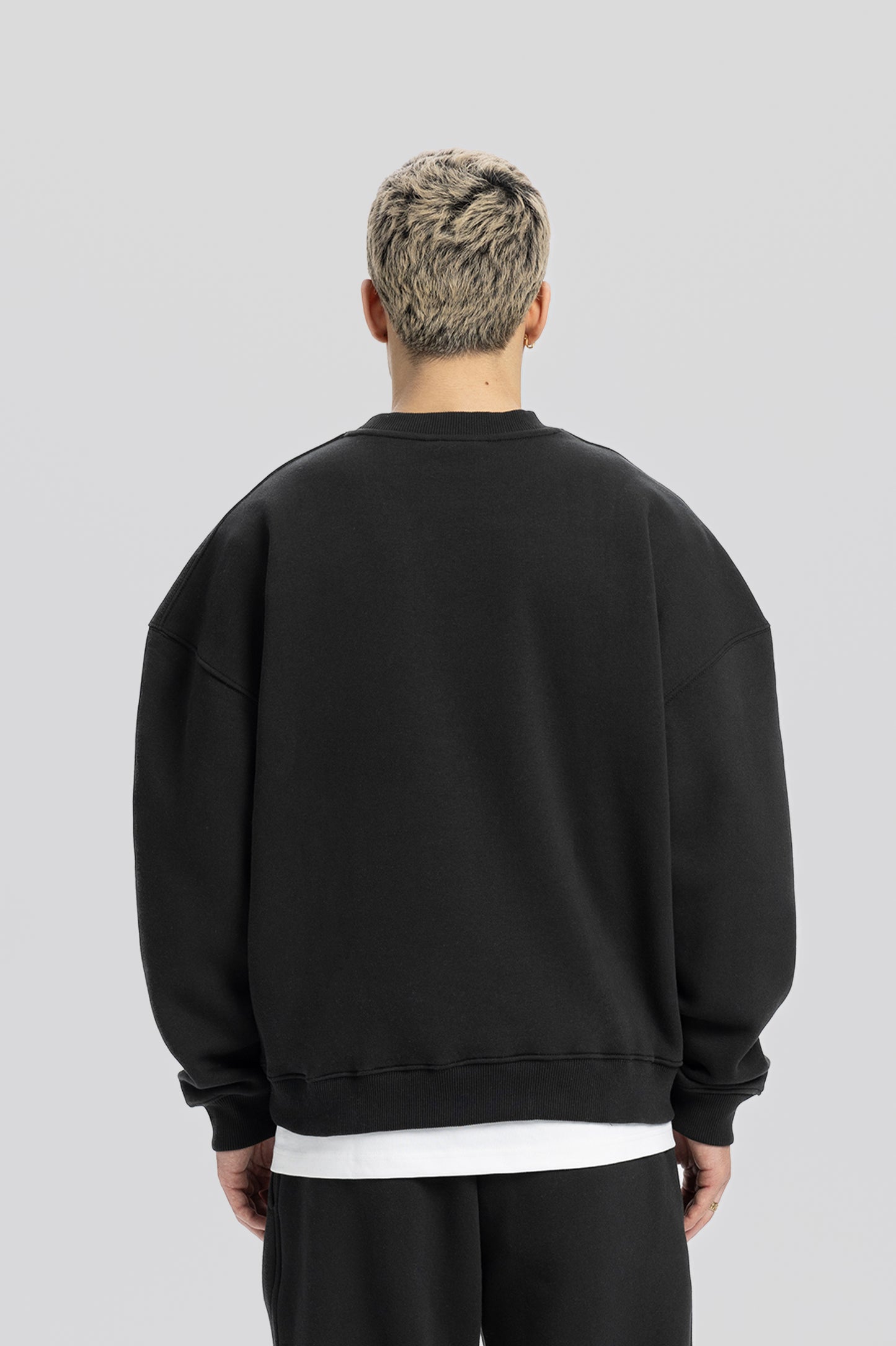 Basic Anthracite Sweatshirt
