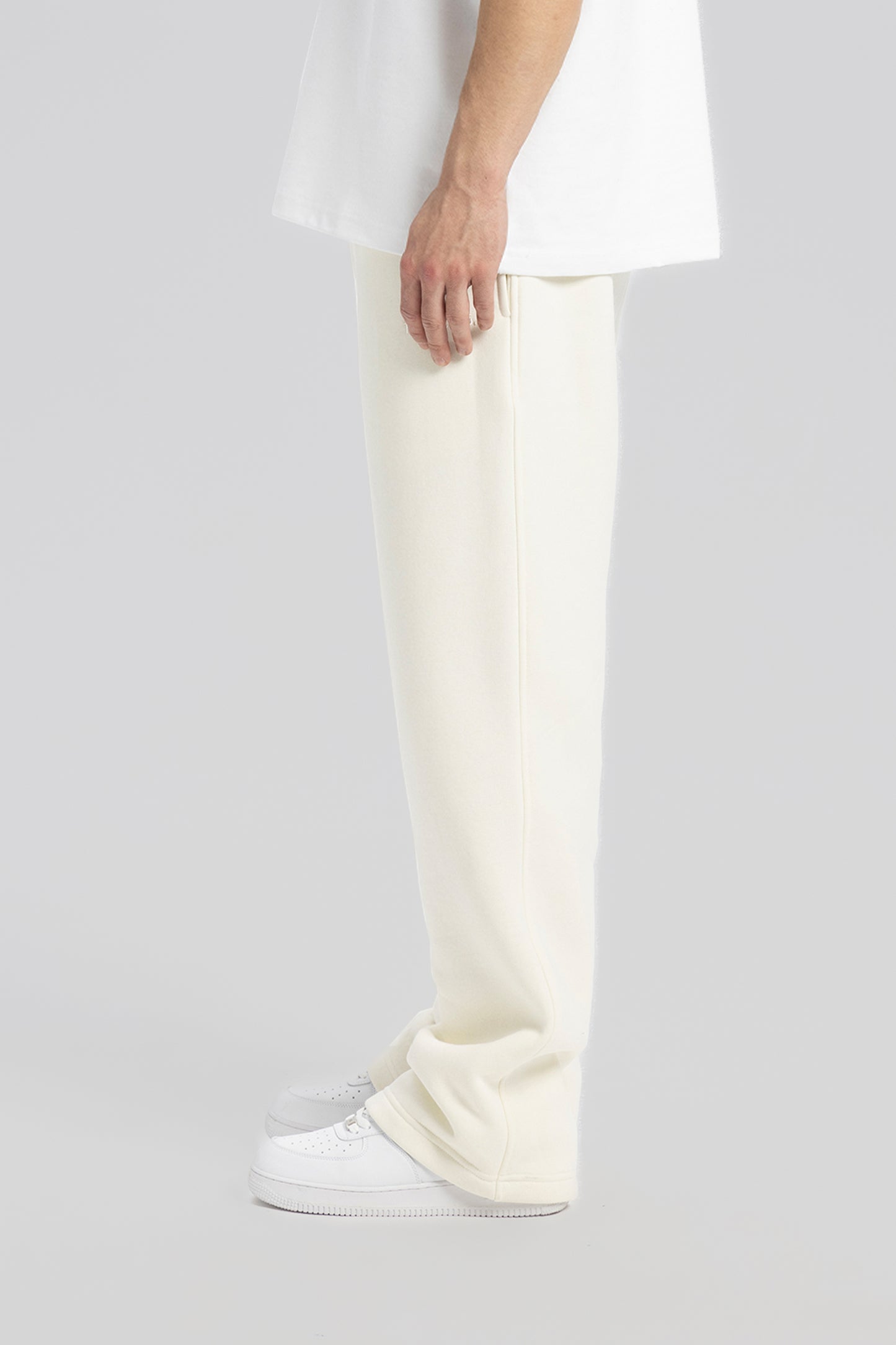 Basic Cream Sweatpants