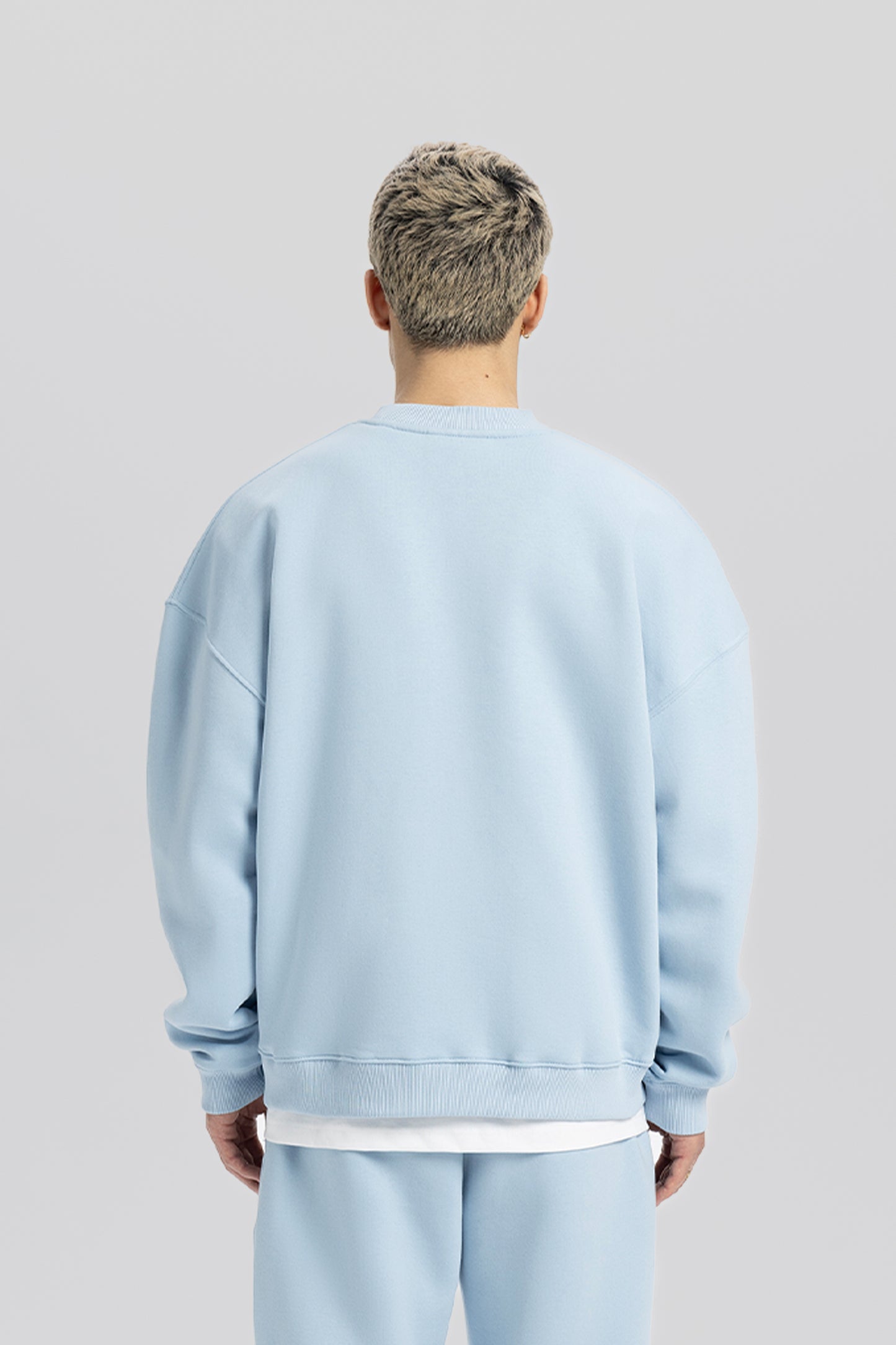 Basic Baby Blue Sweatshirt