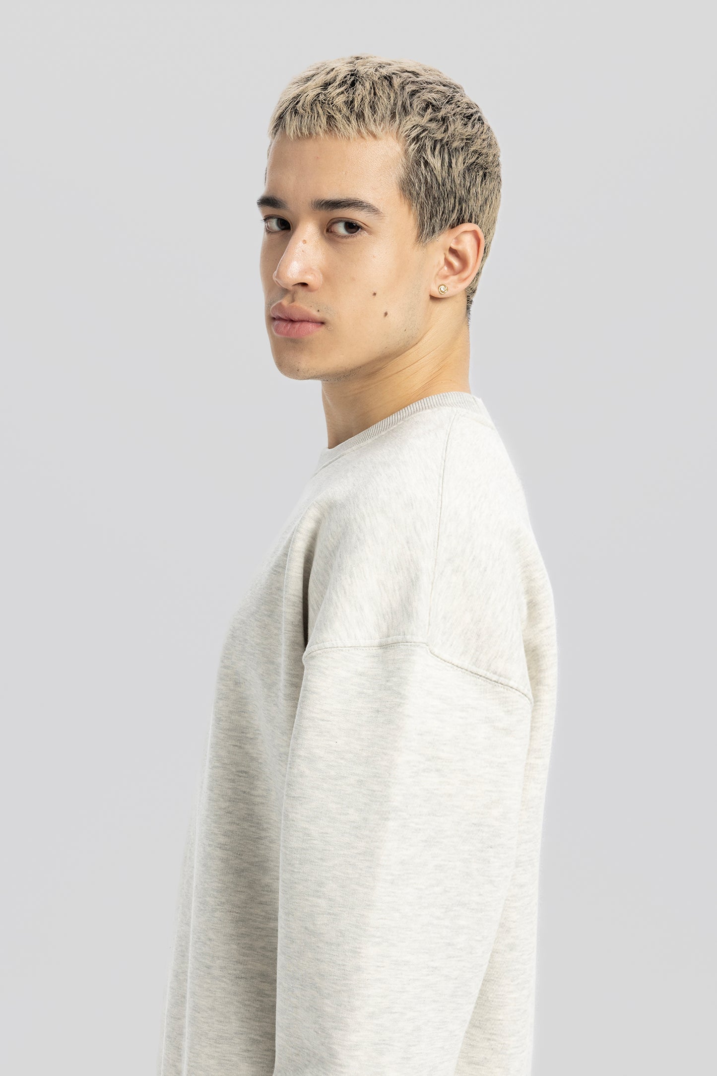 Flawcult besticktes graues Sweatshirt