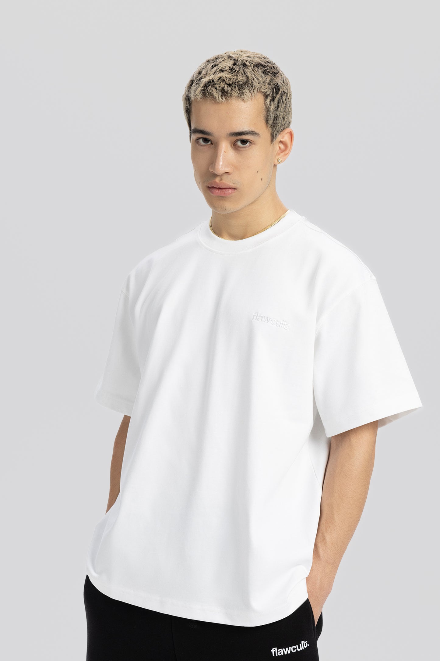 Flawcult Basic White Tee