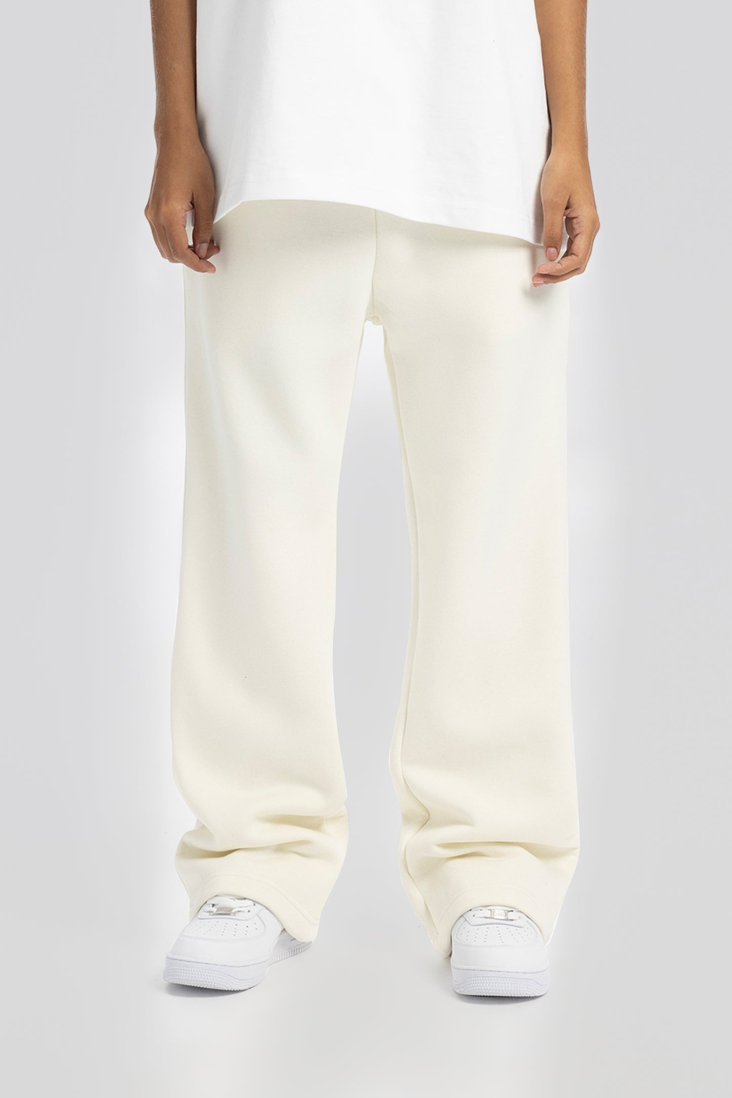 Basic Cream Sweatpants