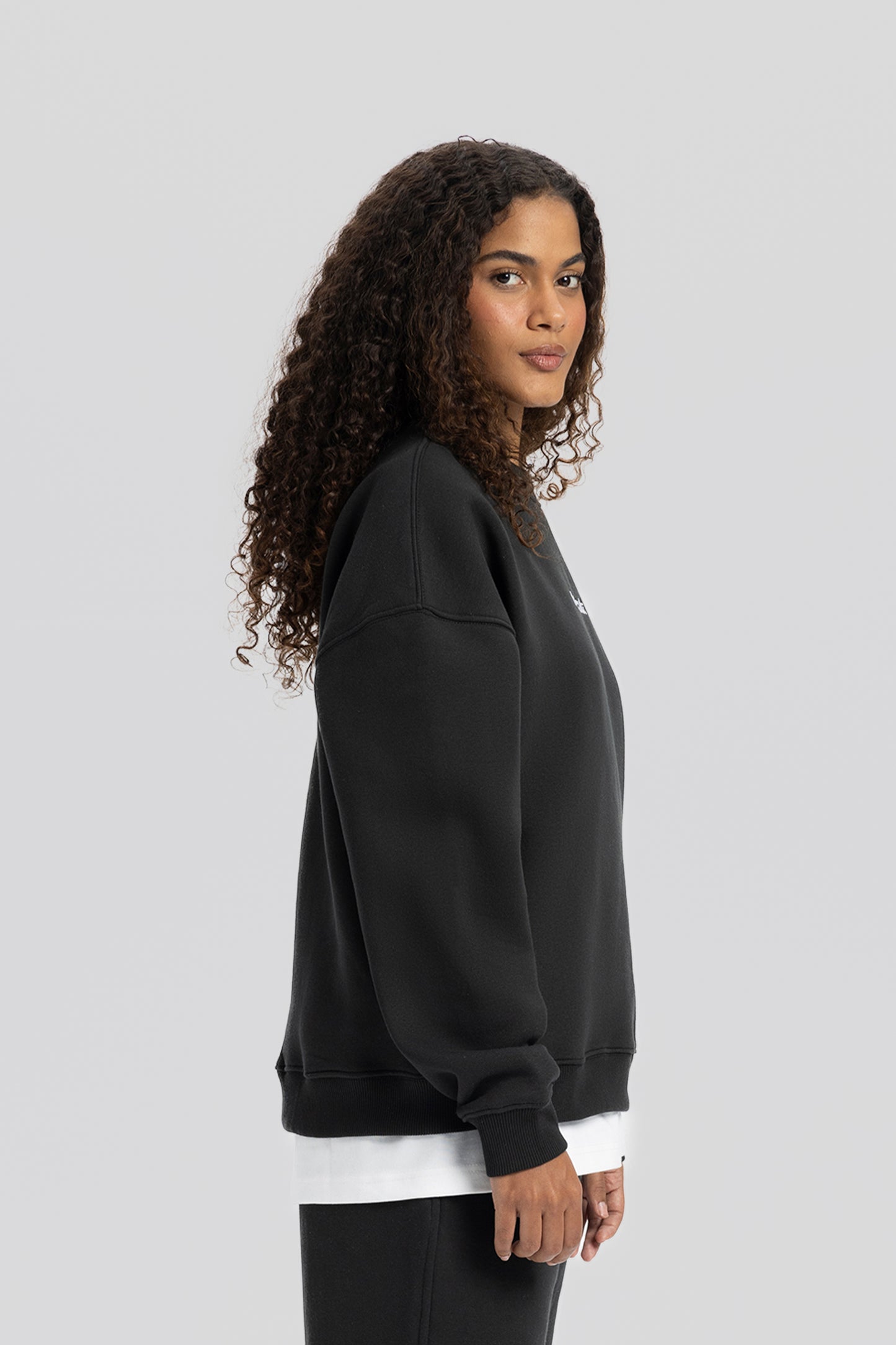 Basic Anthracite Sweatshirt
