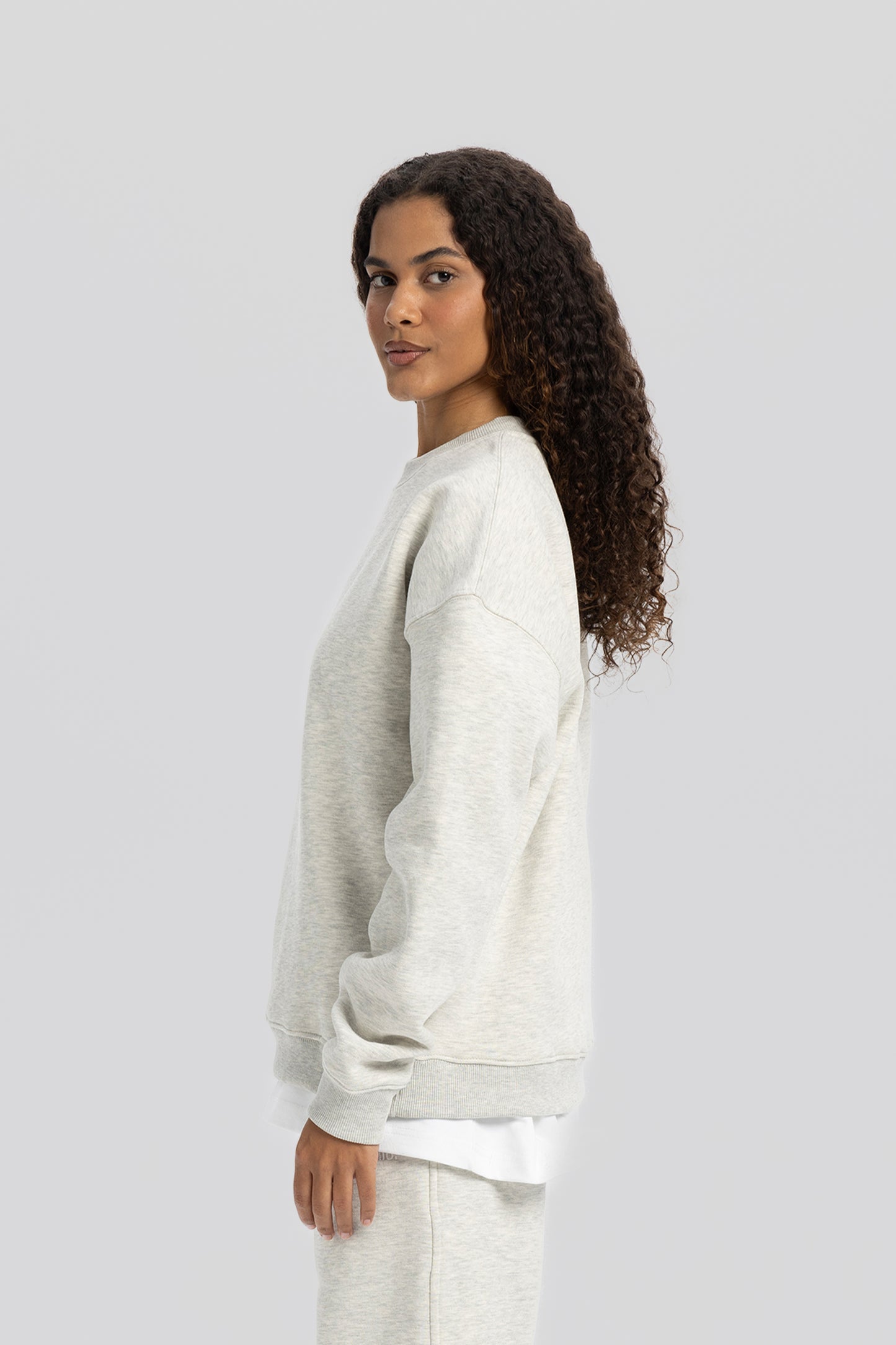 Flawcult besticktes graues Sweatshirt