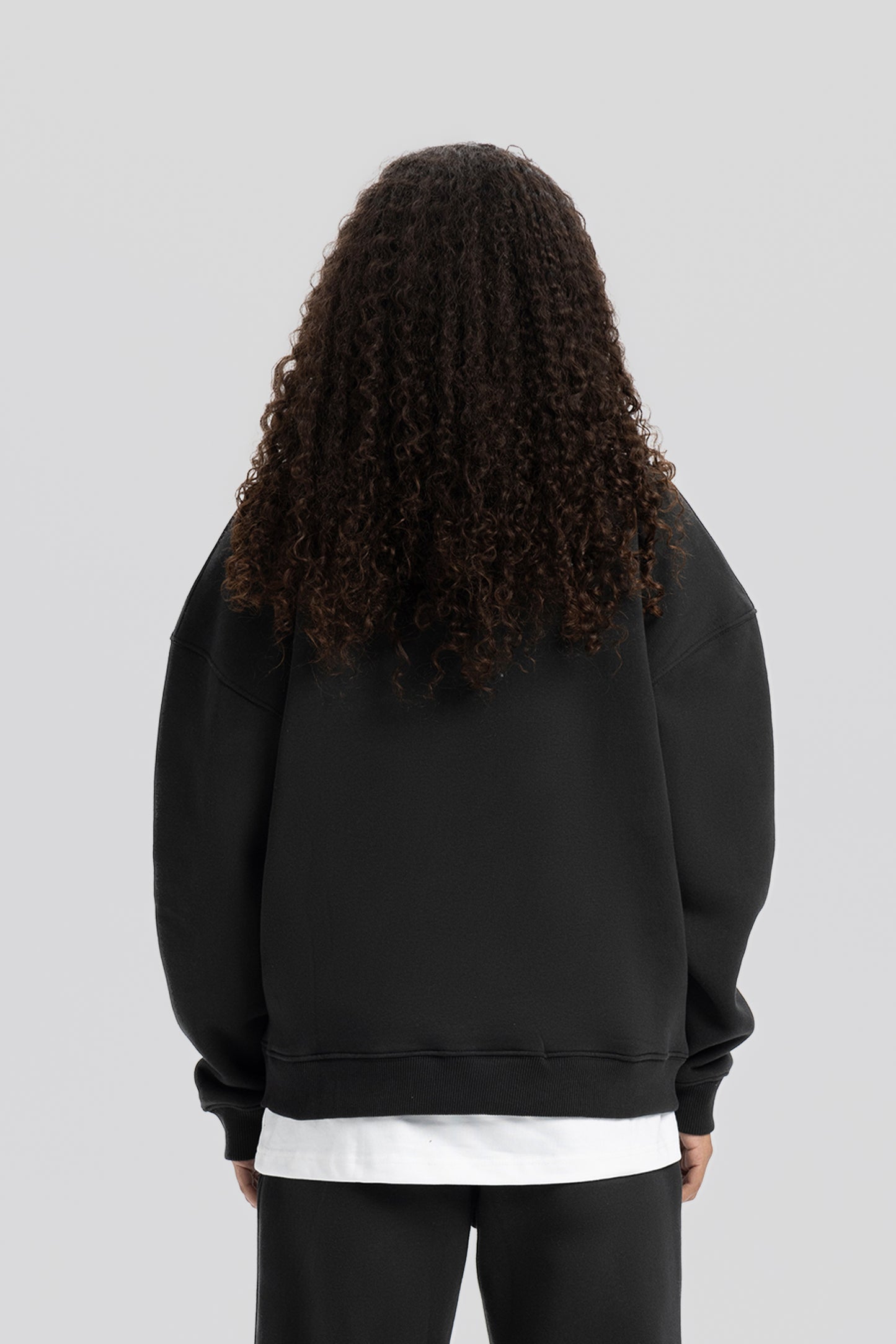Basic Anthracite Sweatshirt