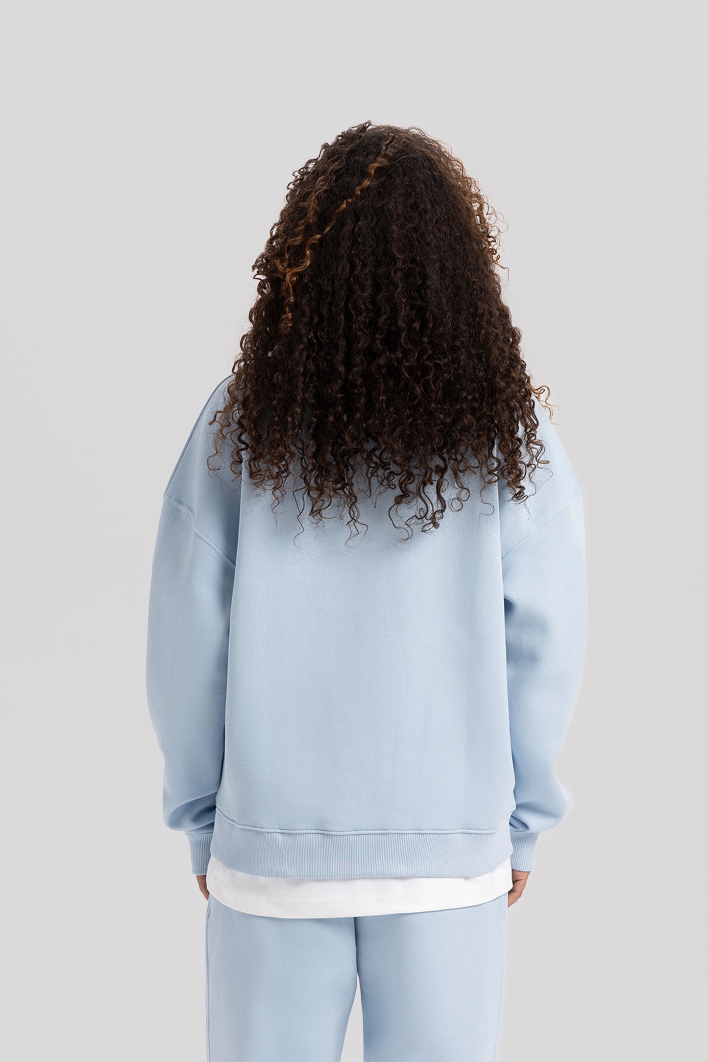 Basic Baby Blue Sweatshirt