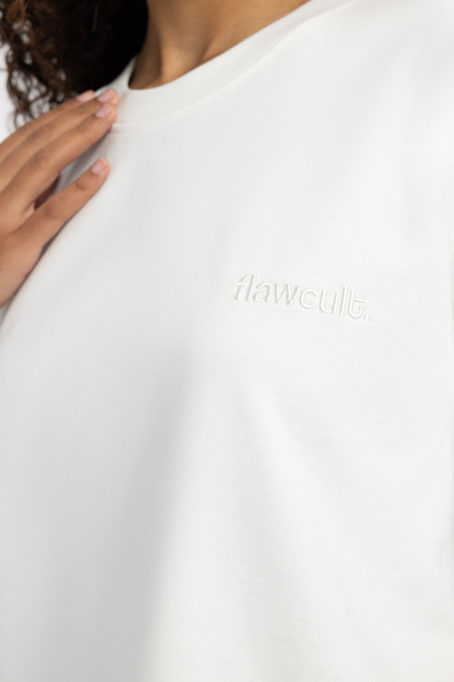 Flawcult Basic White Tee