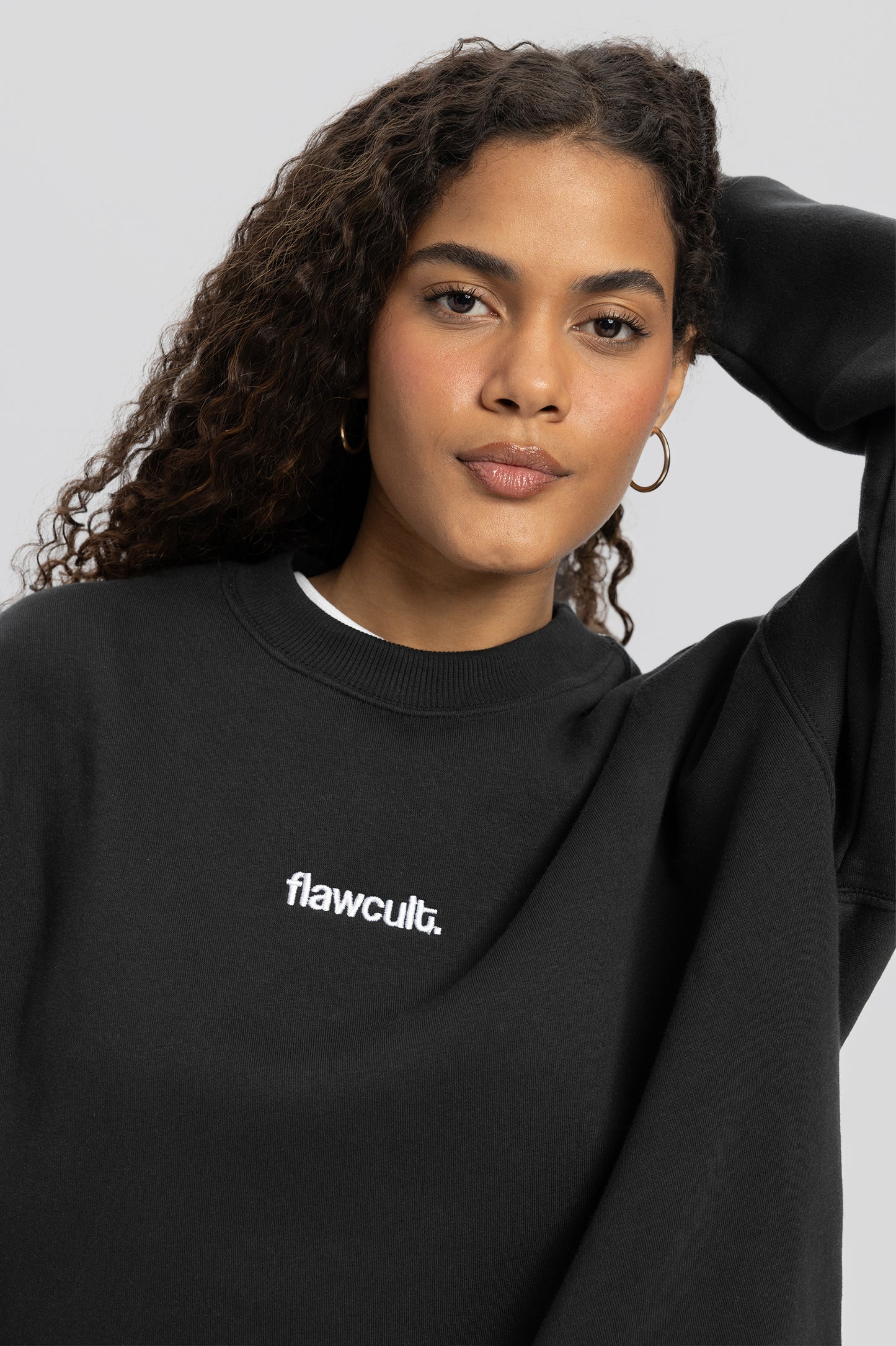 Basic Anthracite Sweatshirt